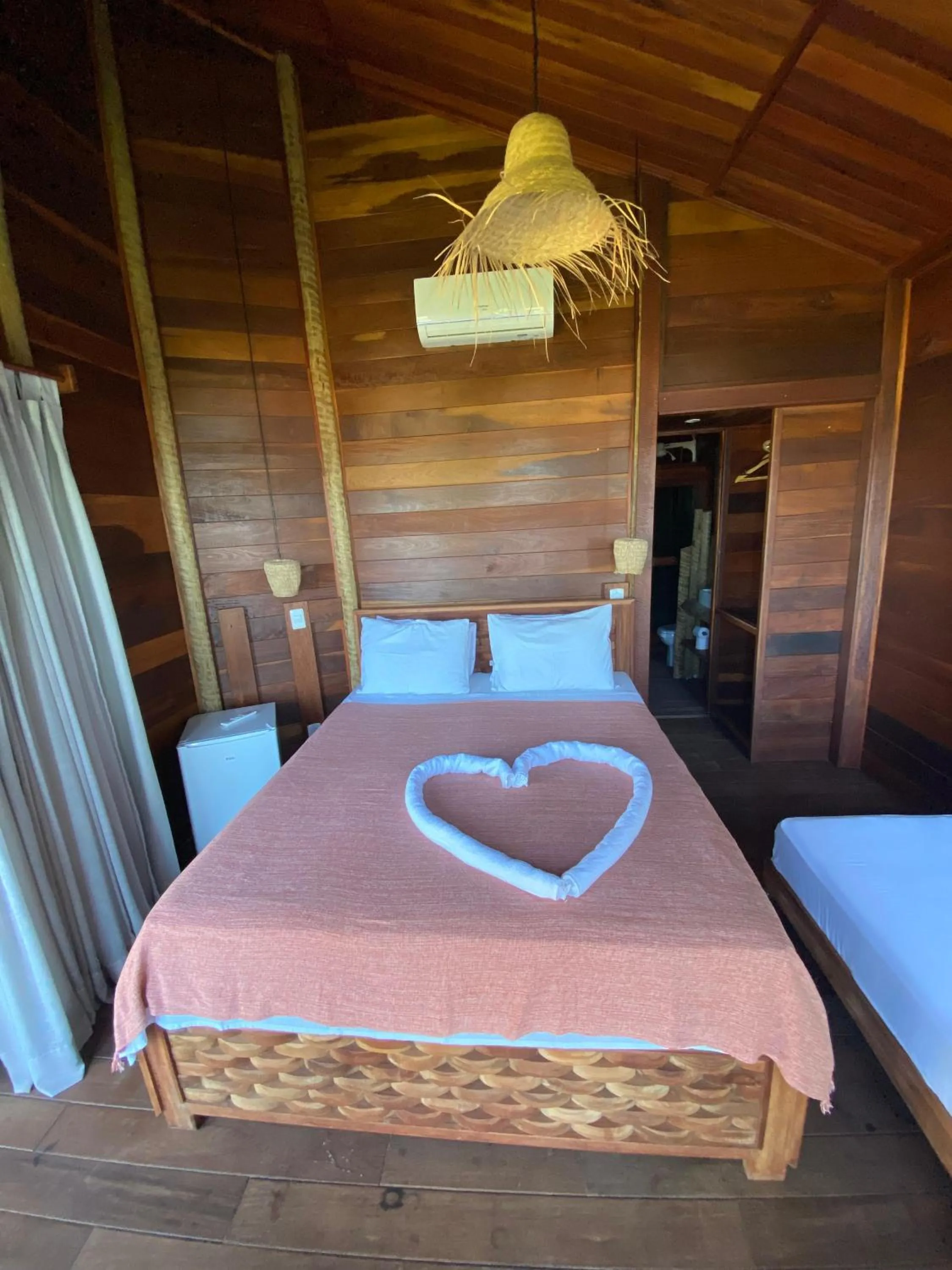 Bed in Villa Caravelas Praia de Moitas