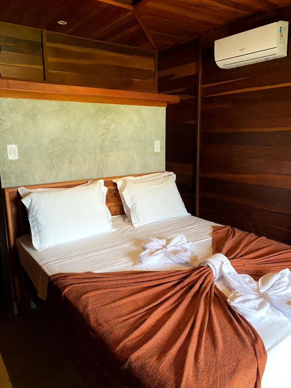 Bed in Villa Caravelas Praia de Moitas