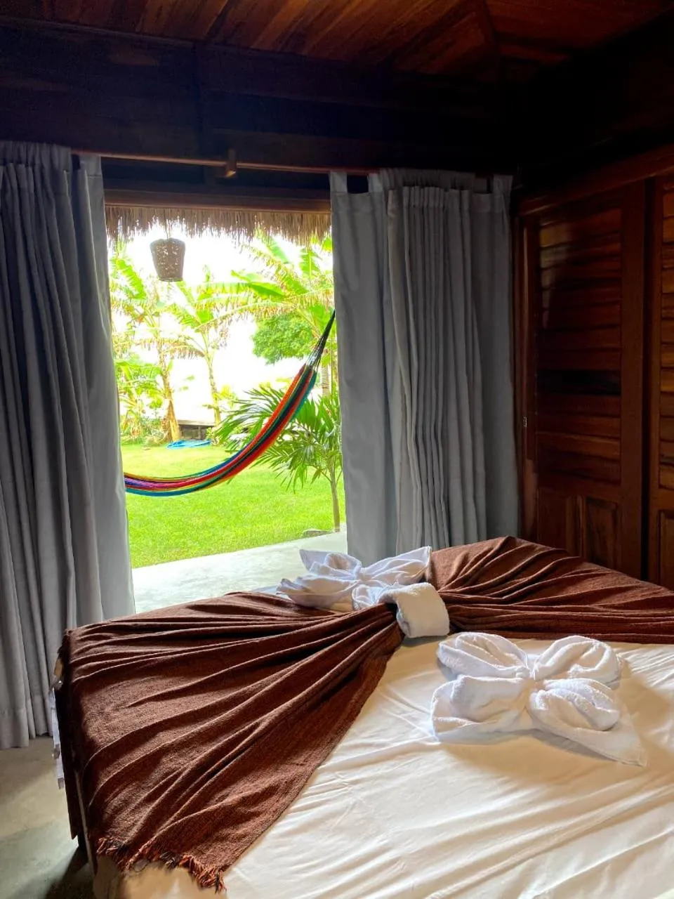 Bed in Villa Caravelas Praia de Moitas