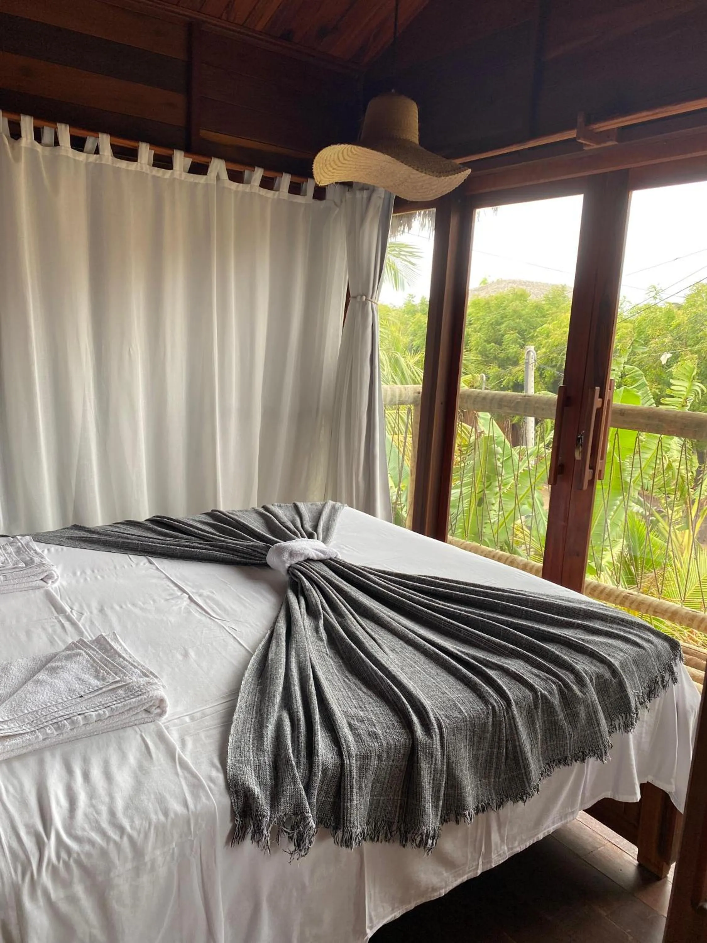 Bed in Villa Caravelas Praia de Moitas