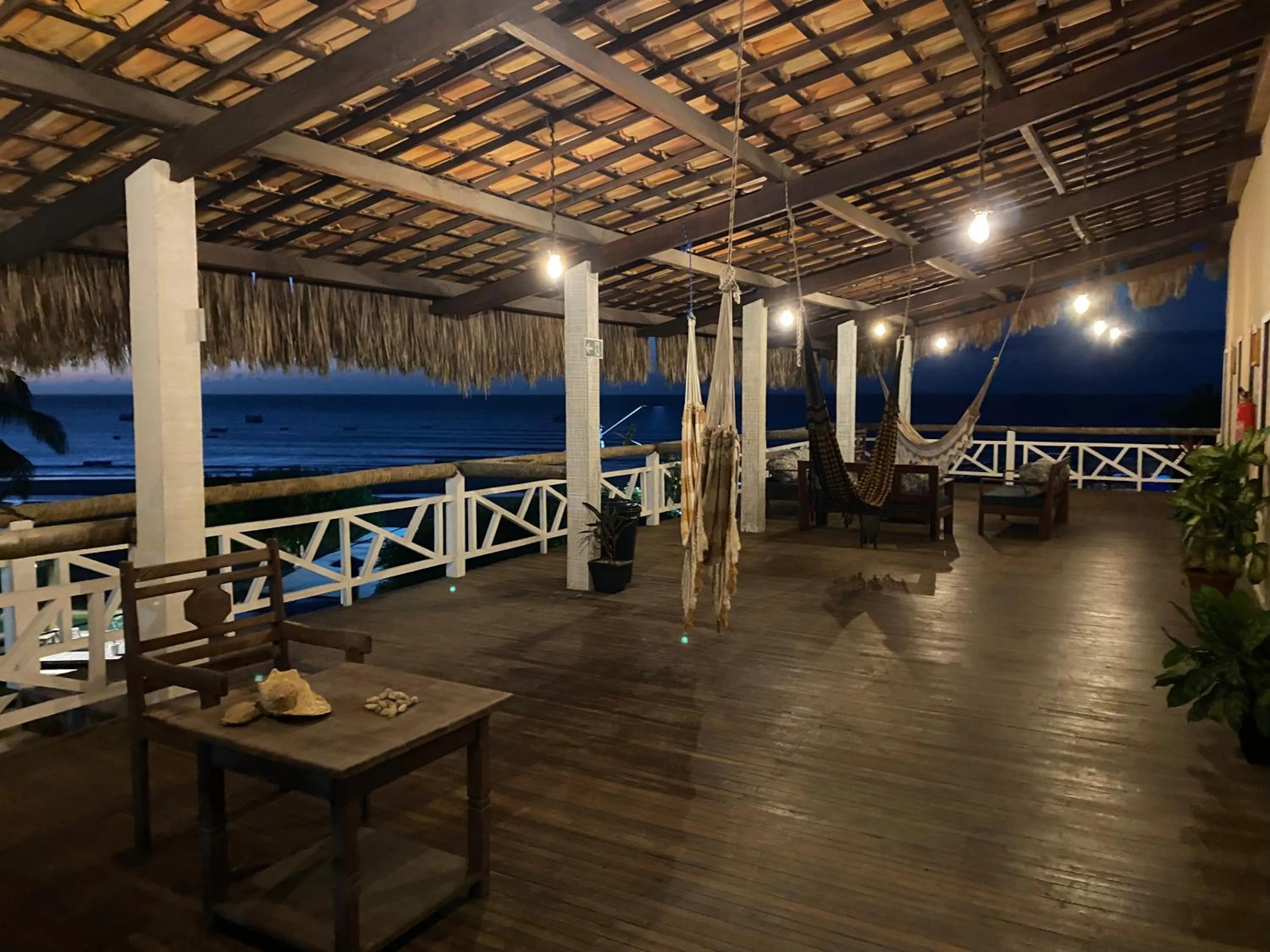 Balcony/Terrace in Villa Caravelas Praia de Moitas