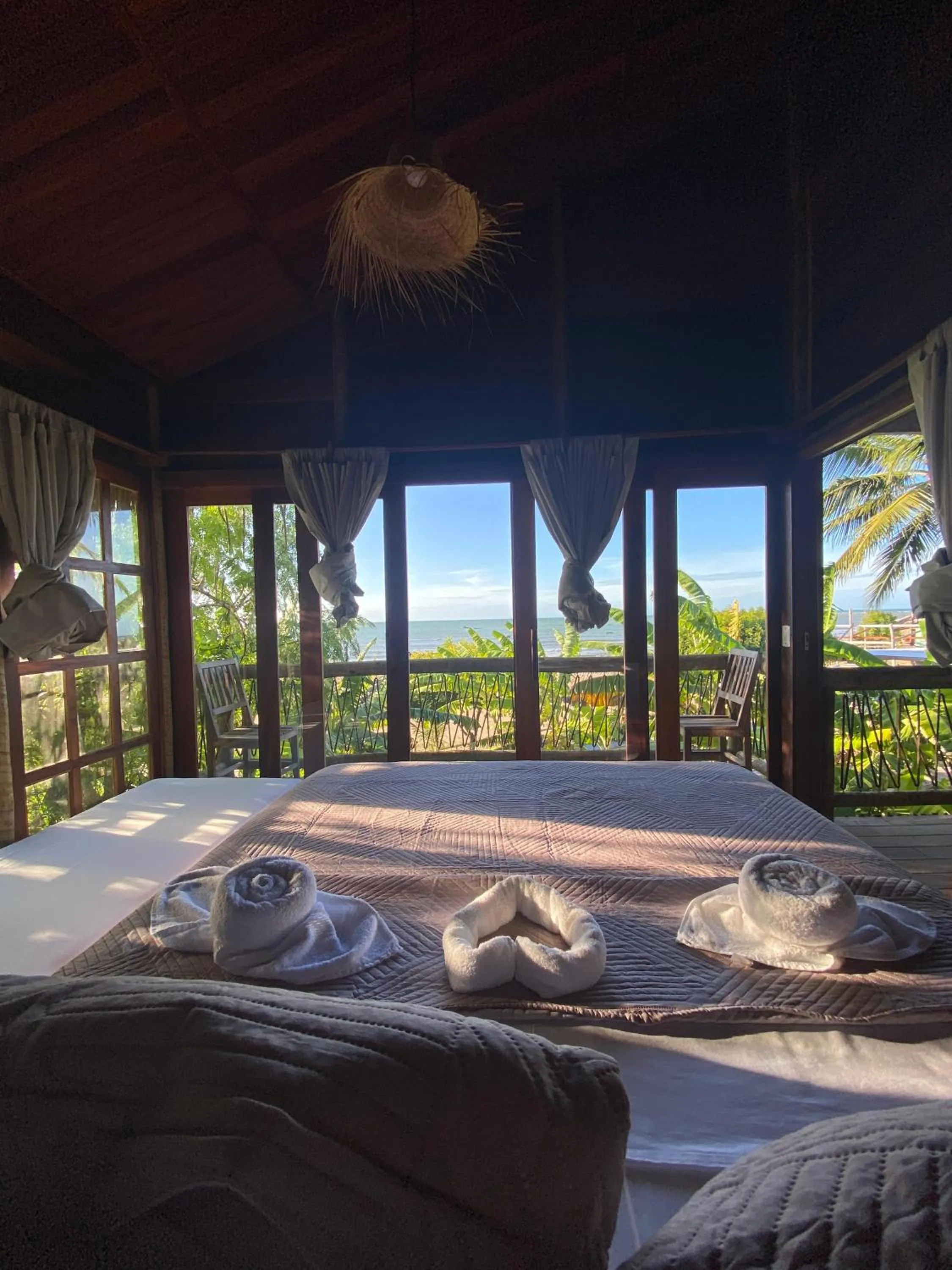 Bed in Villa Caravelas Praia de Moitas