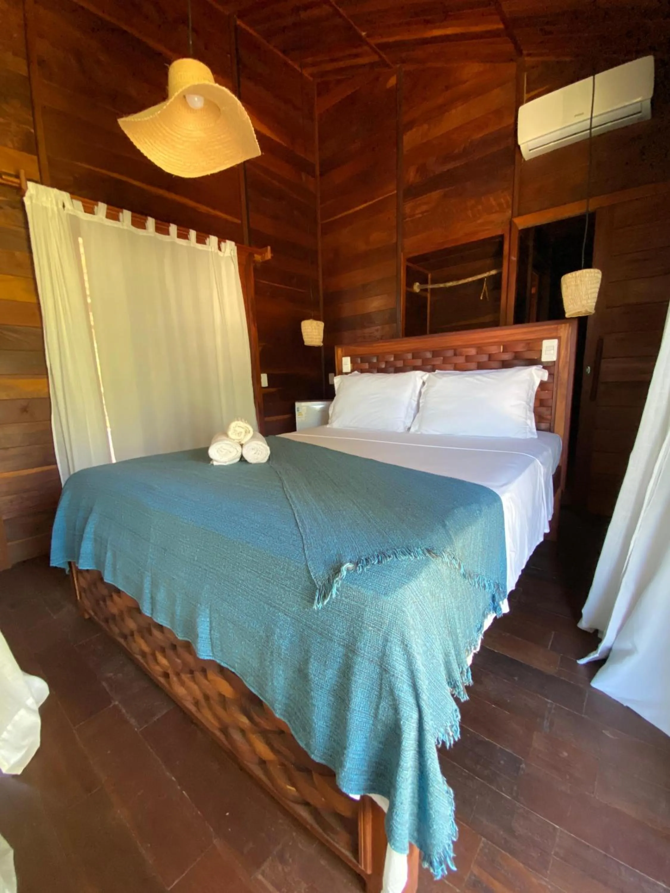 Bed in Villa Caravelas Praia de Moitas