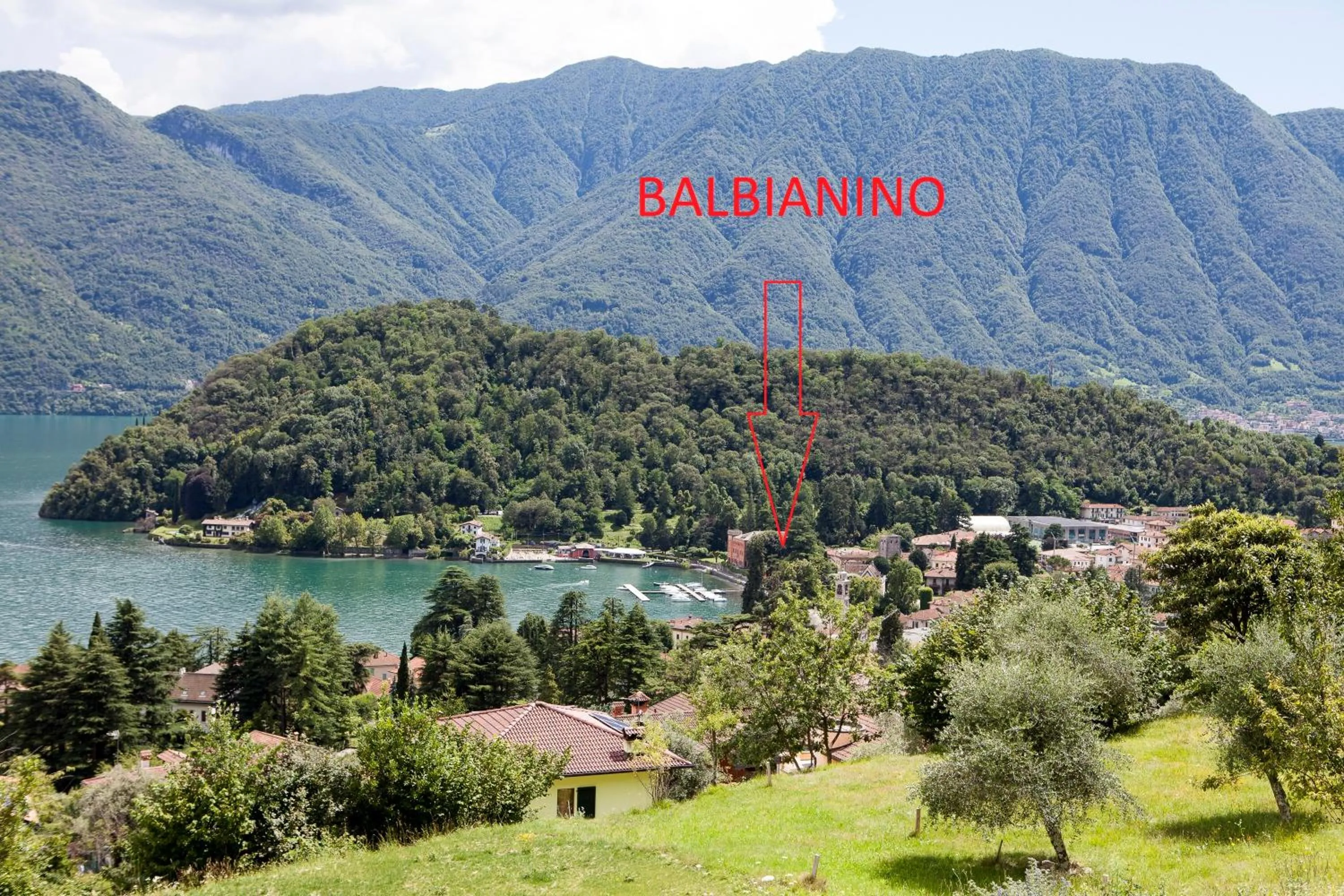 Bird's eye view in Balbianino