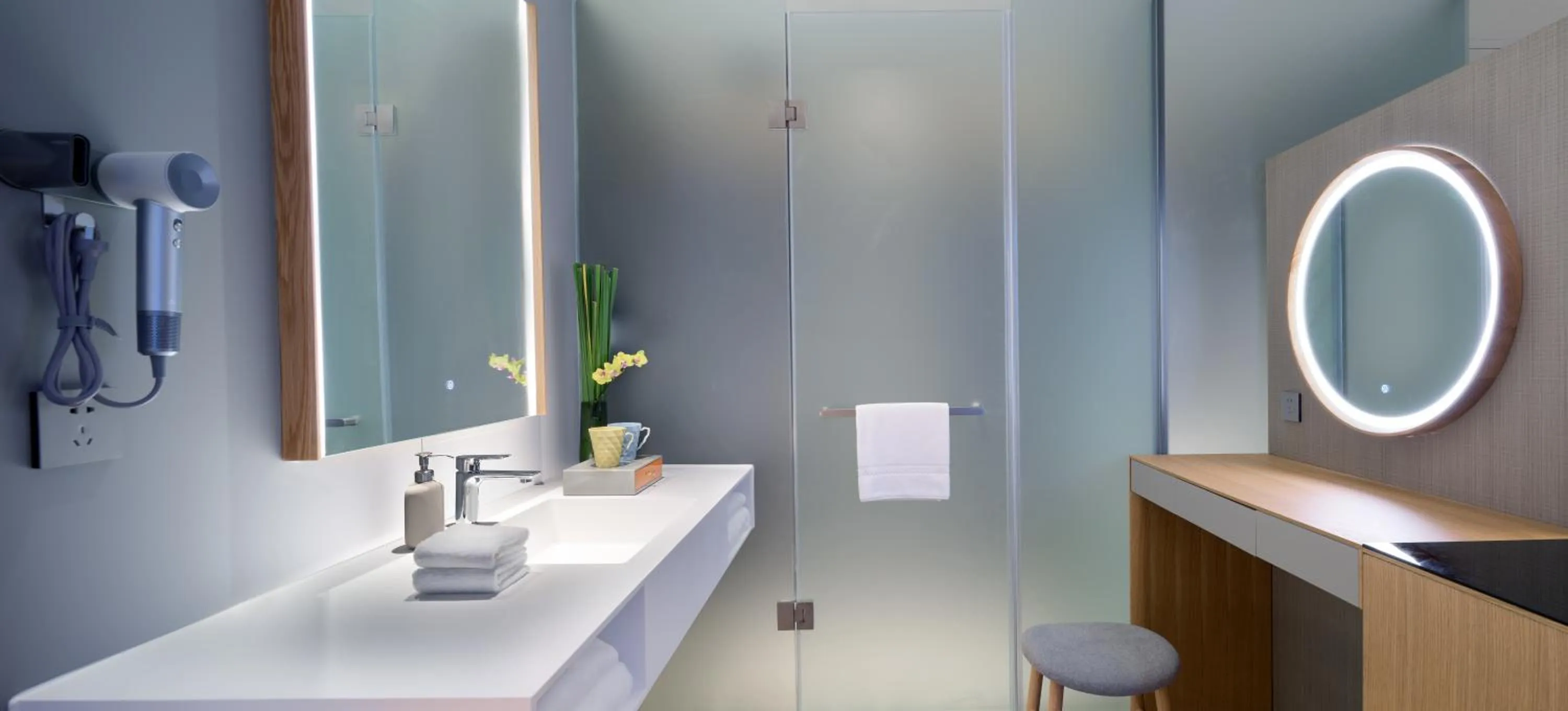 Bathroom in Pagoda Hotel Hangzhou Binjiang