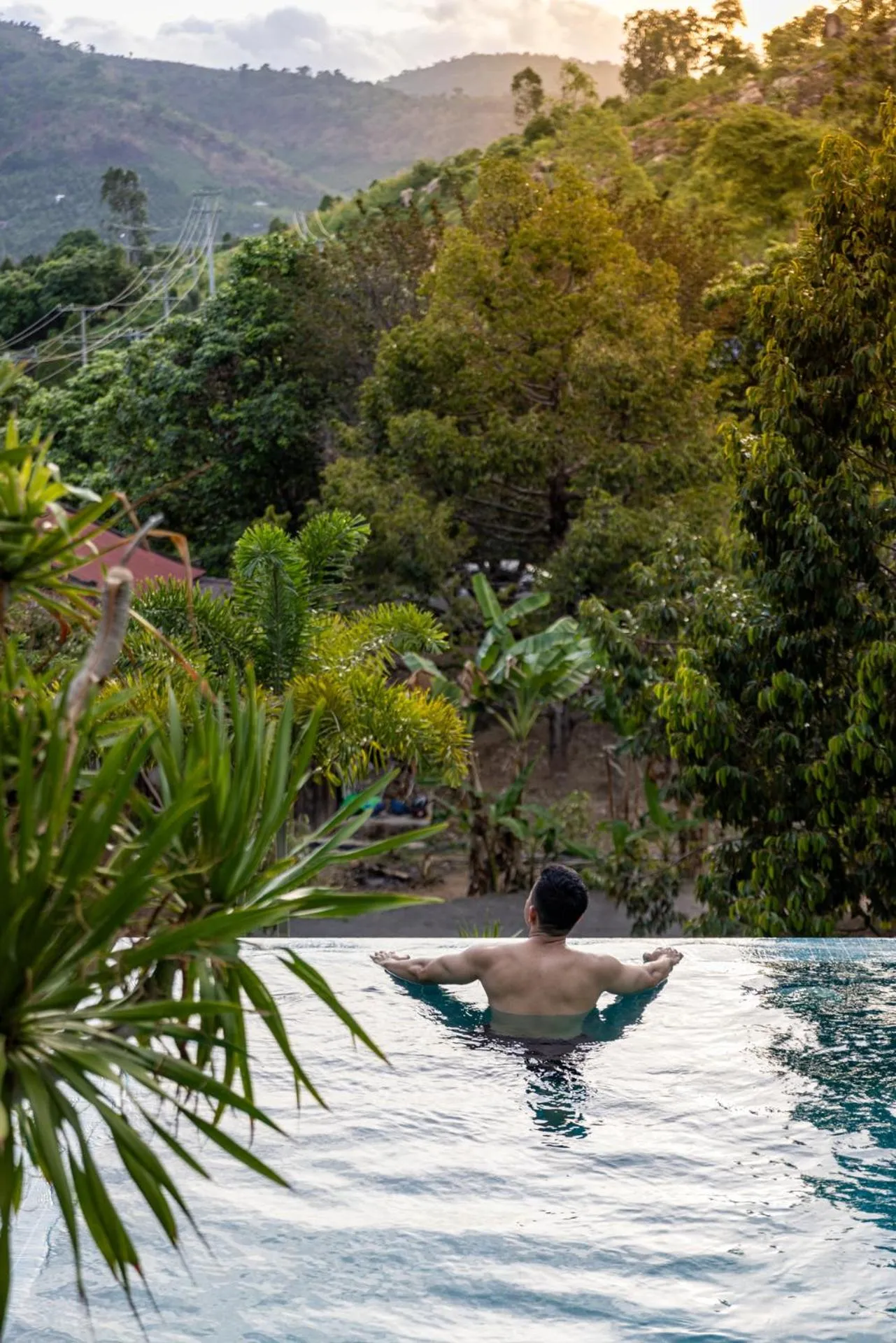 Swimming pool in Payana Kampot