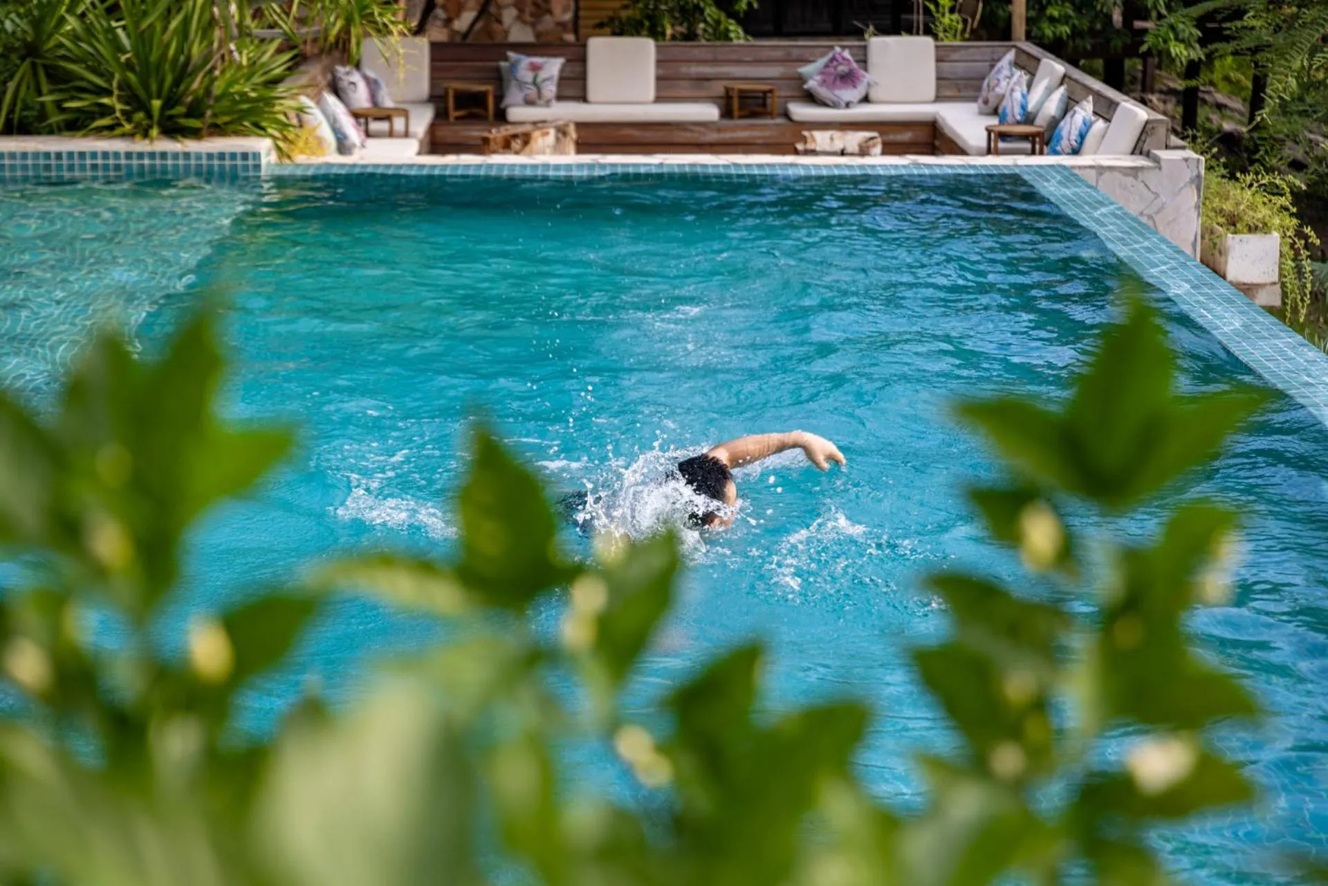 Swimming pool in Payana Kampot