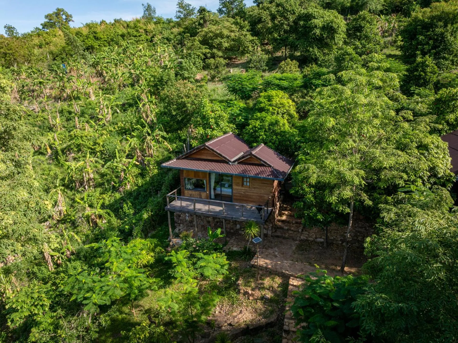 Natural landscape in Payana Kampot