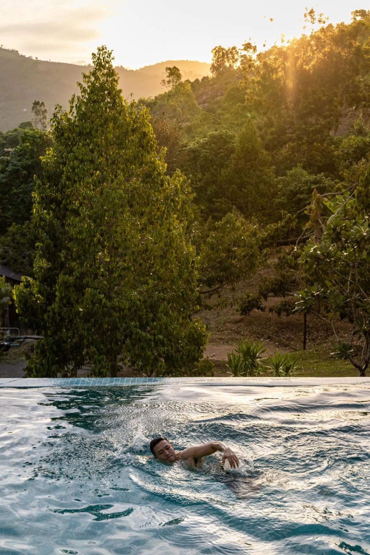 Swimming pool in Payana Kampot