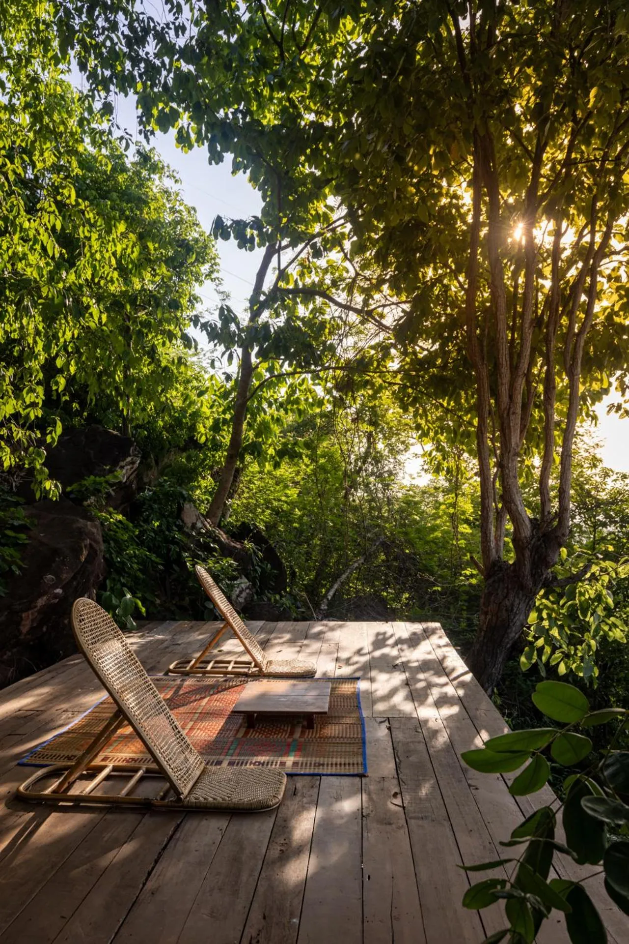 Garden view in Payana Kampot