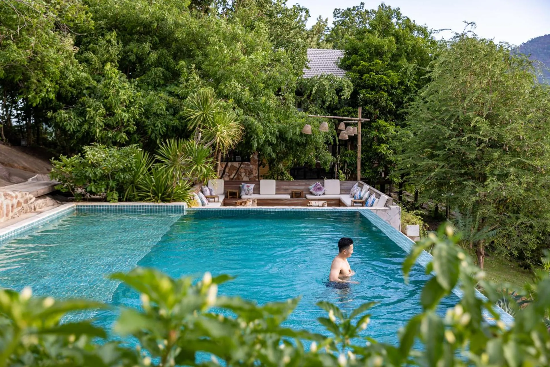 Swimming pool in Payana Kampot