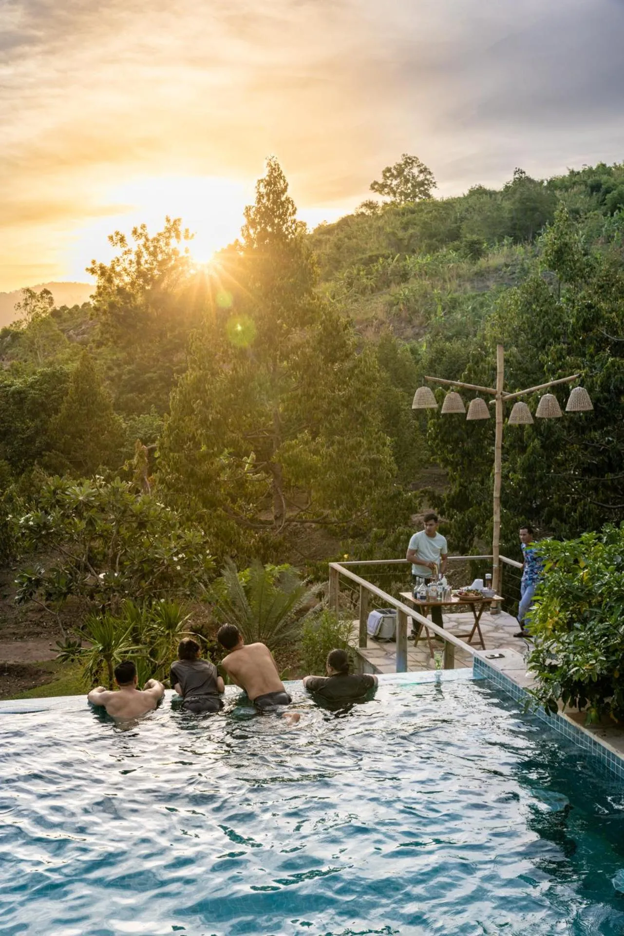 Swimming pool in Payana Kampot