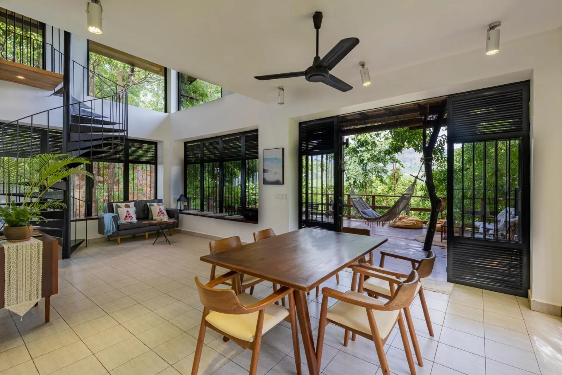 Dining area in Payana Kampot