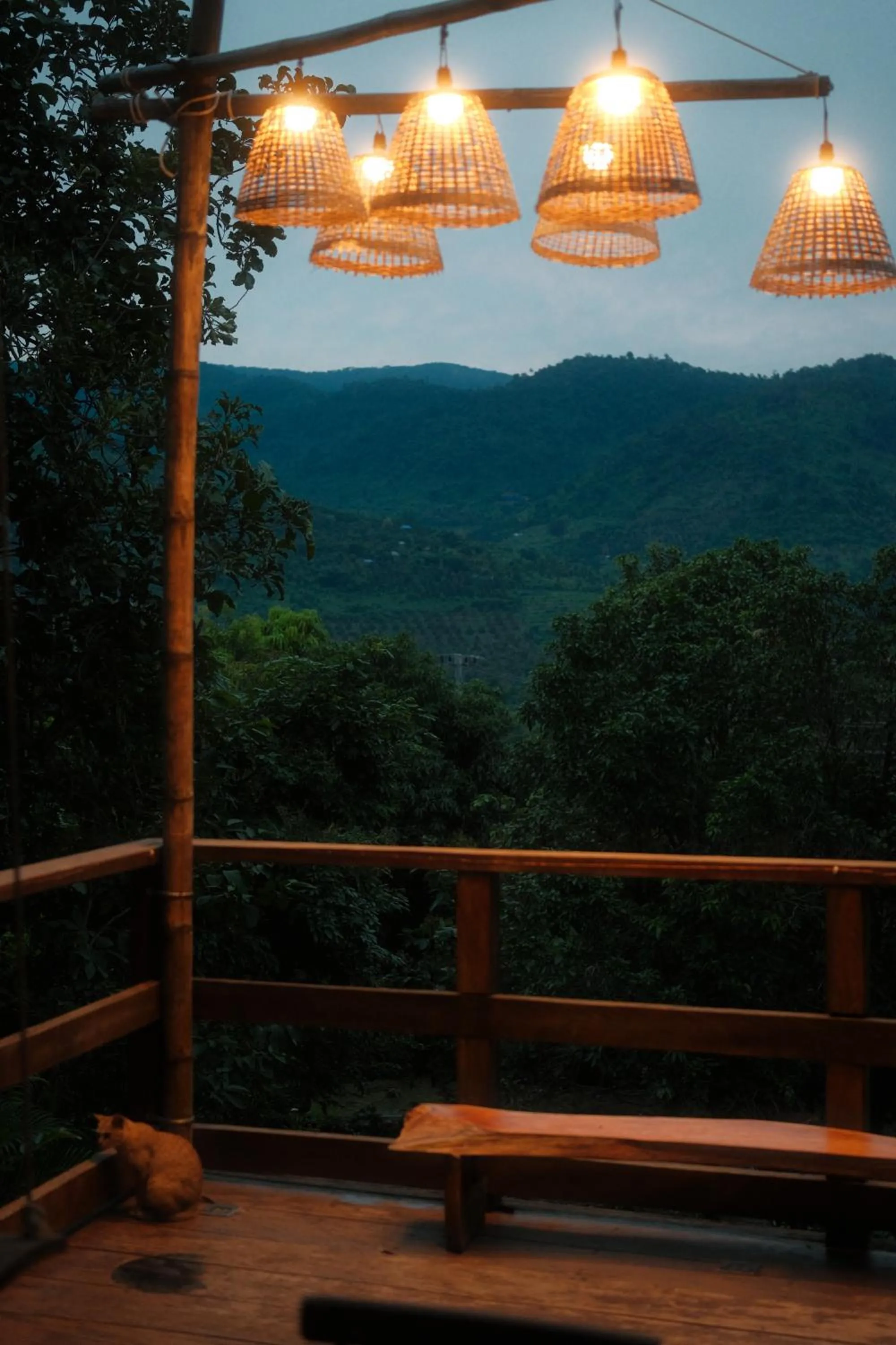 Mountain view in Payana Kampot