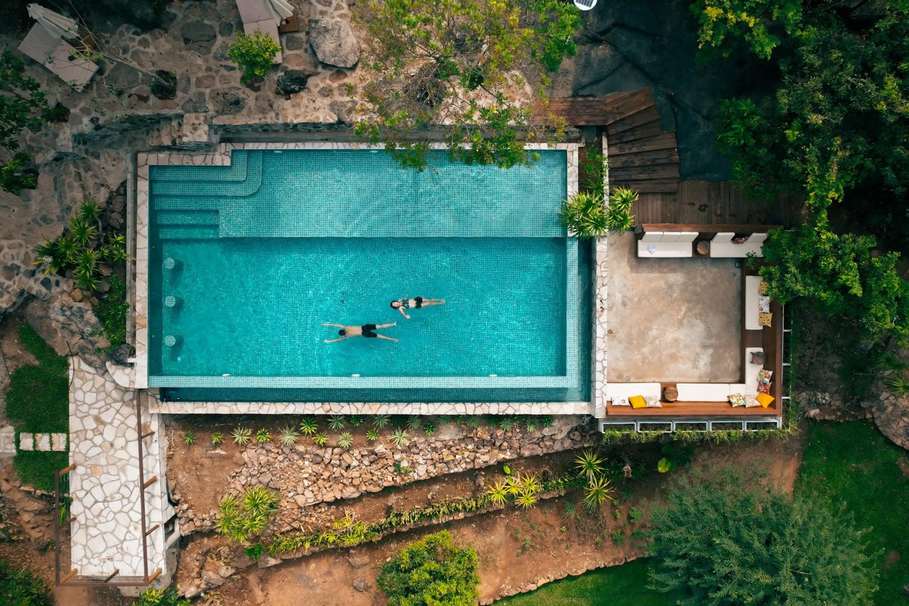 Swimming pool in Payana Kampot