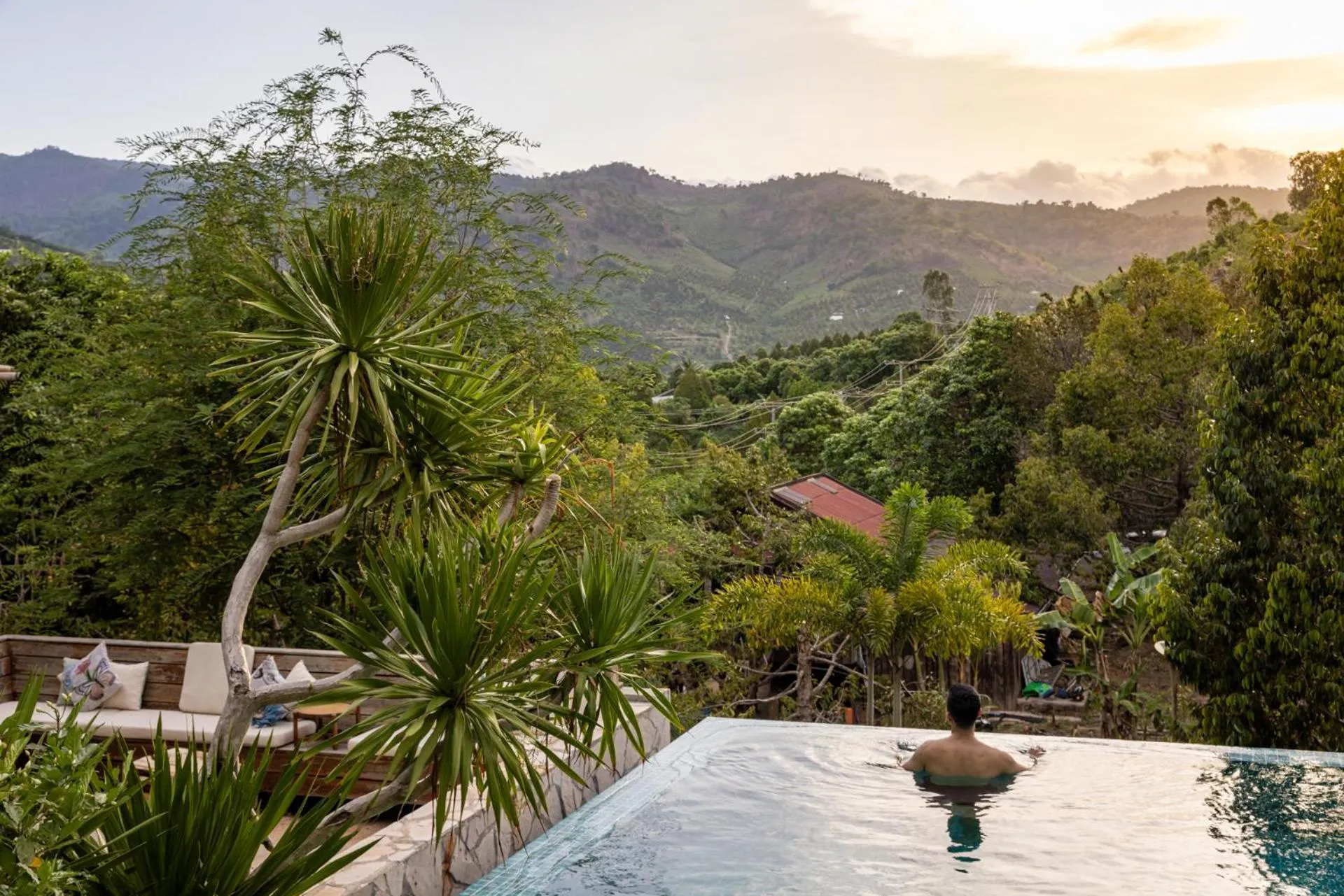 Swimming pool in Payana Kampot
