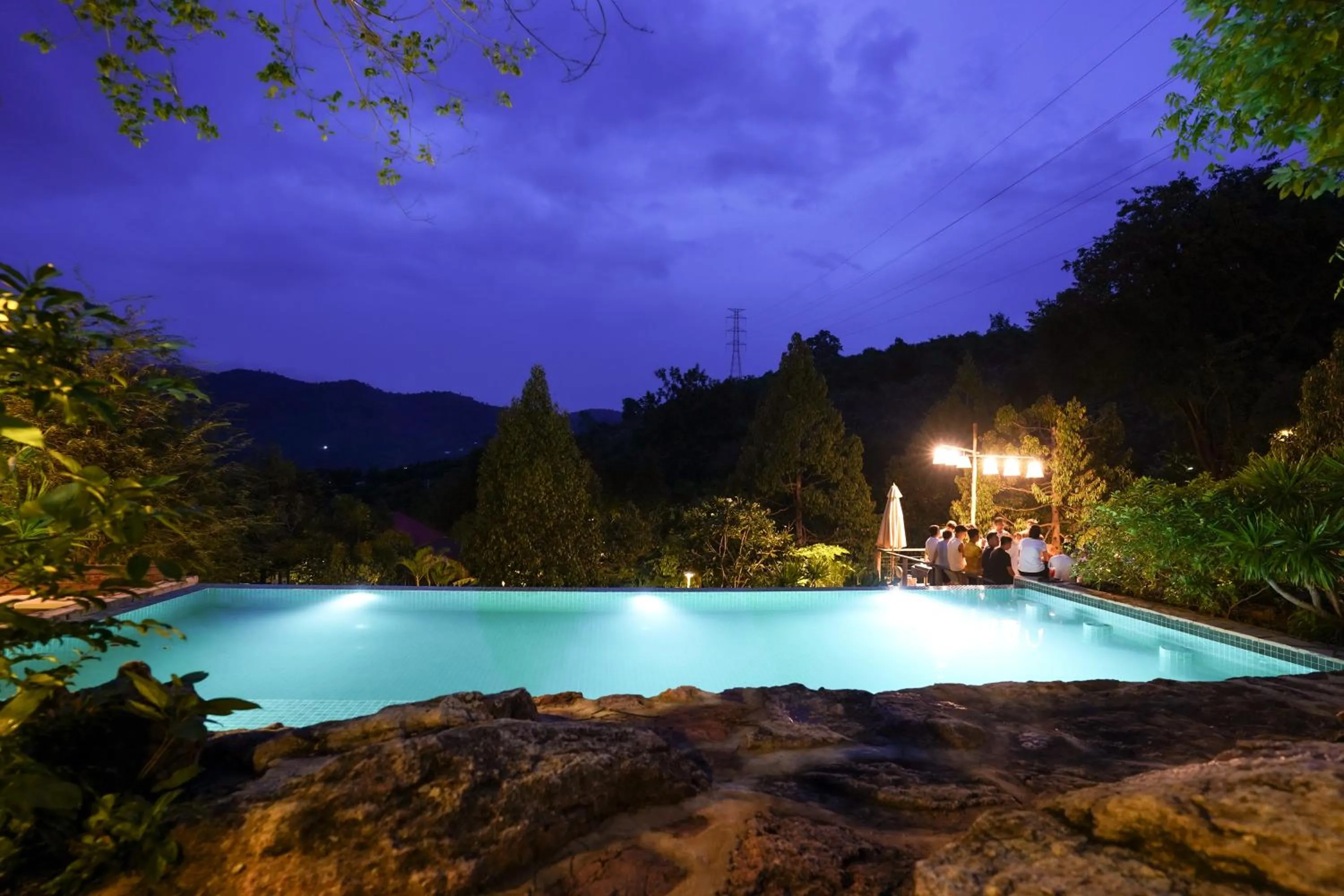 Swimming pool in Payana Kampot