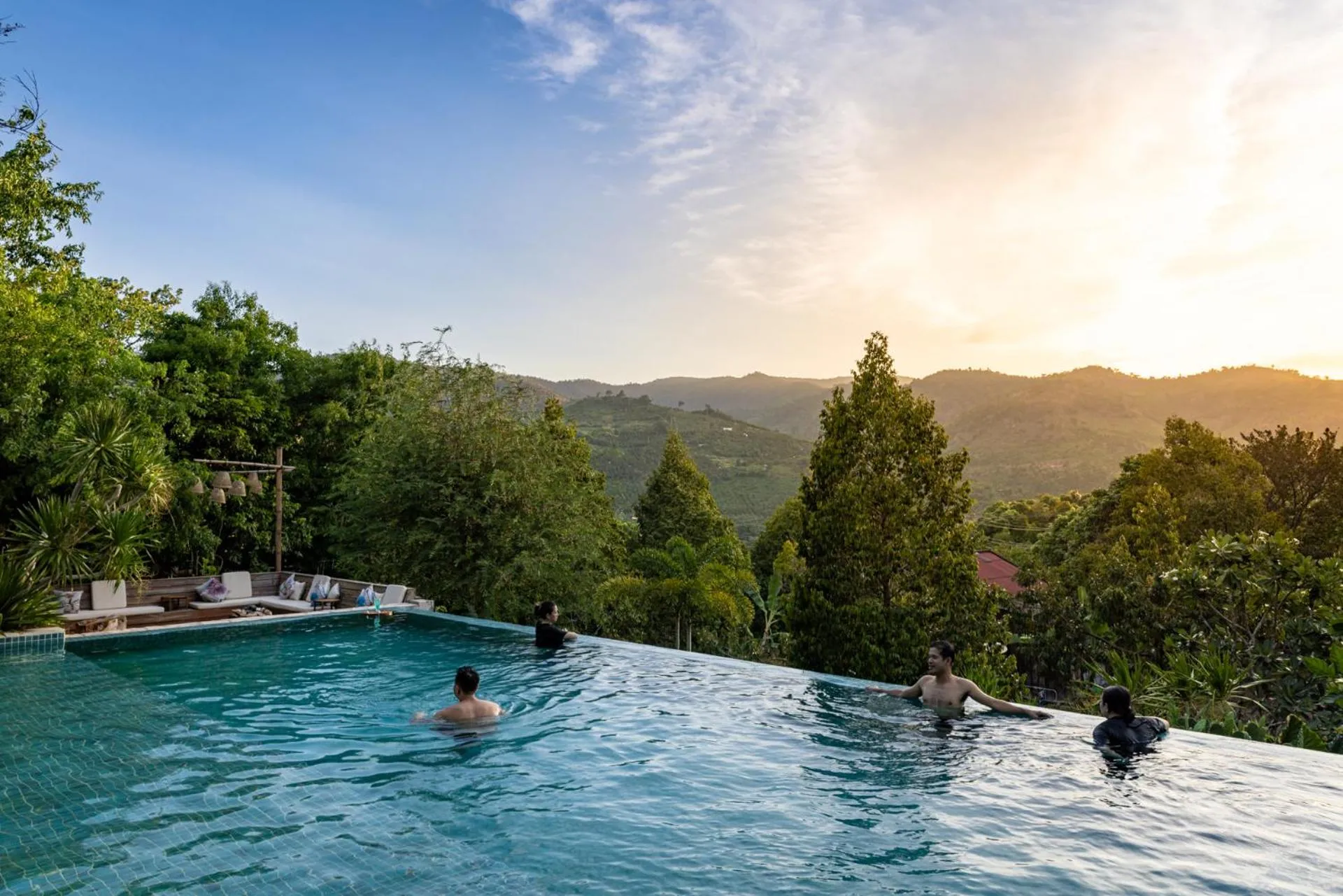 Swimming pool in Payana Kampot