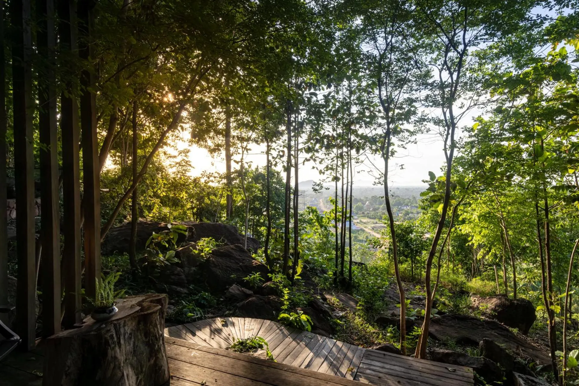 Mountain view in Payana Kampot