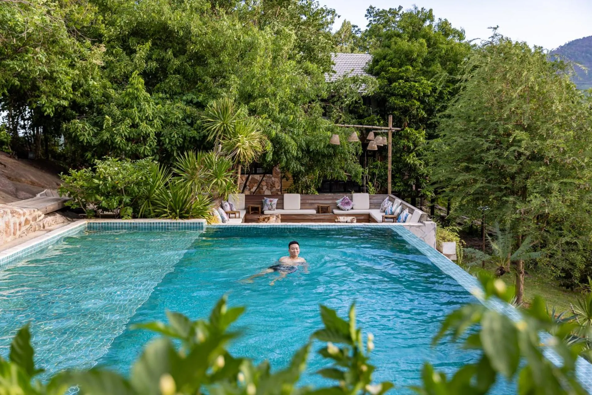 Swimming pool in Payana Kampot