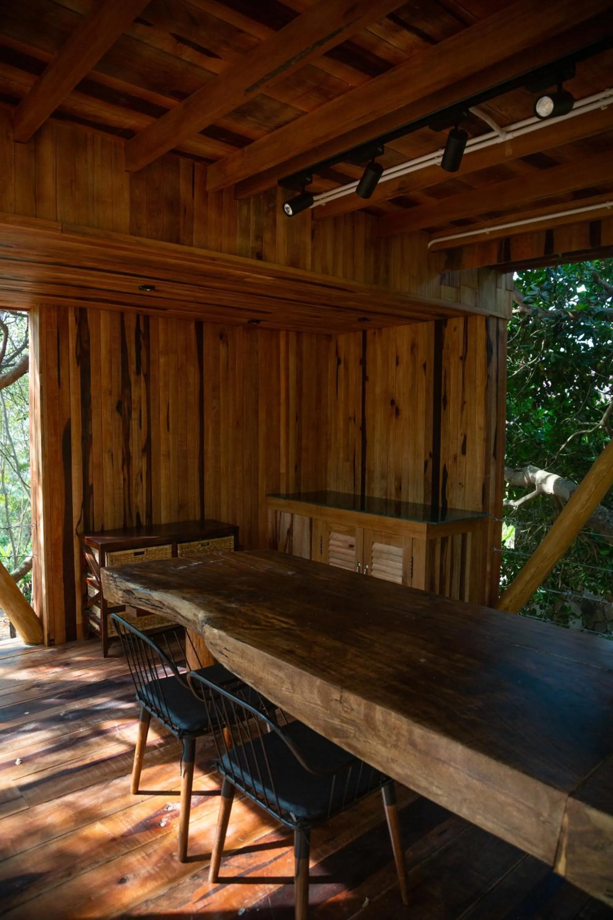 Dining area in Payana Kampot