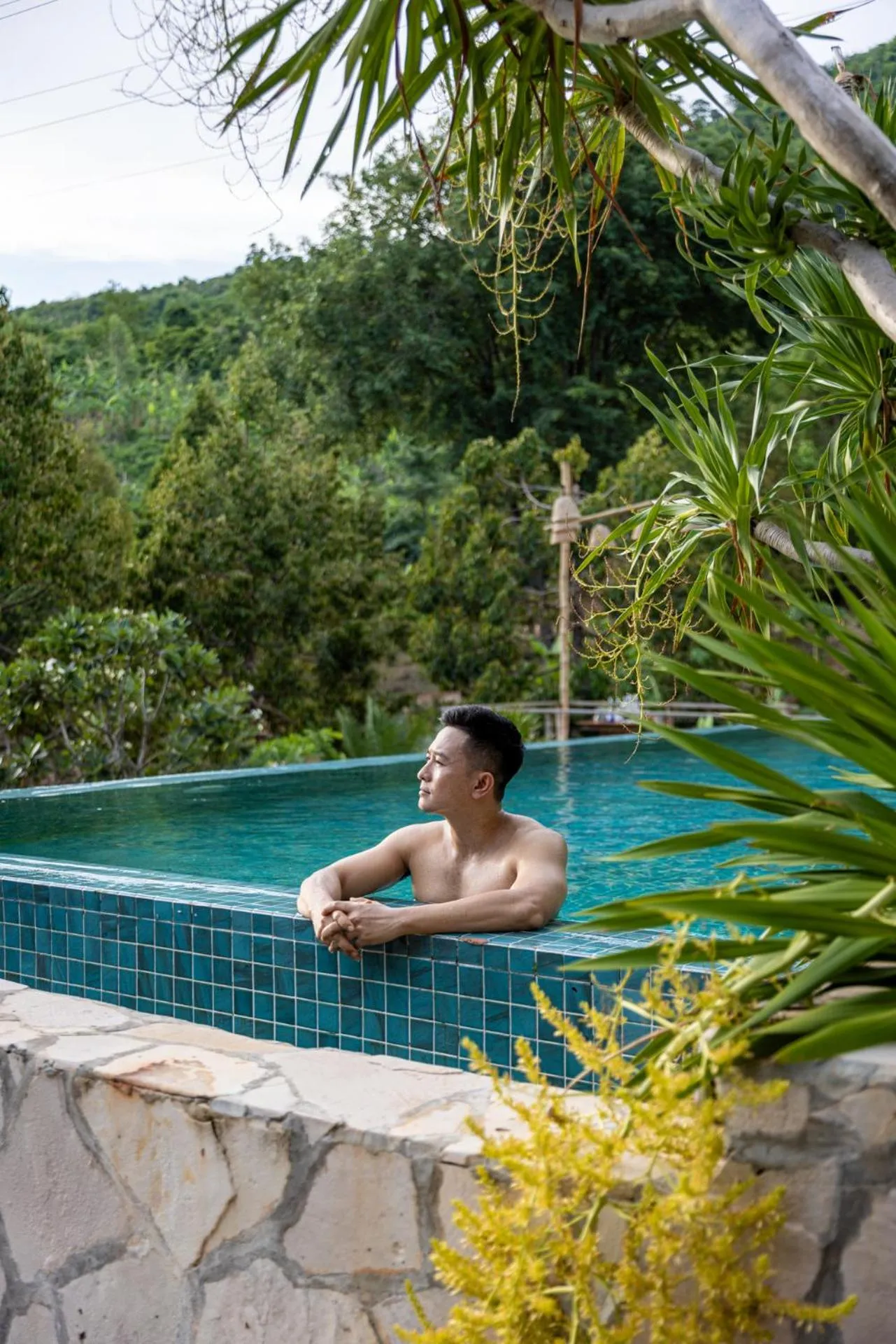 Swimming pool in Payana Kampot