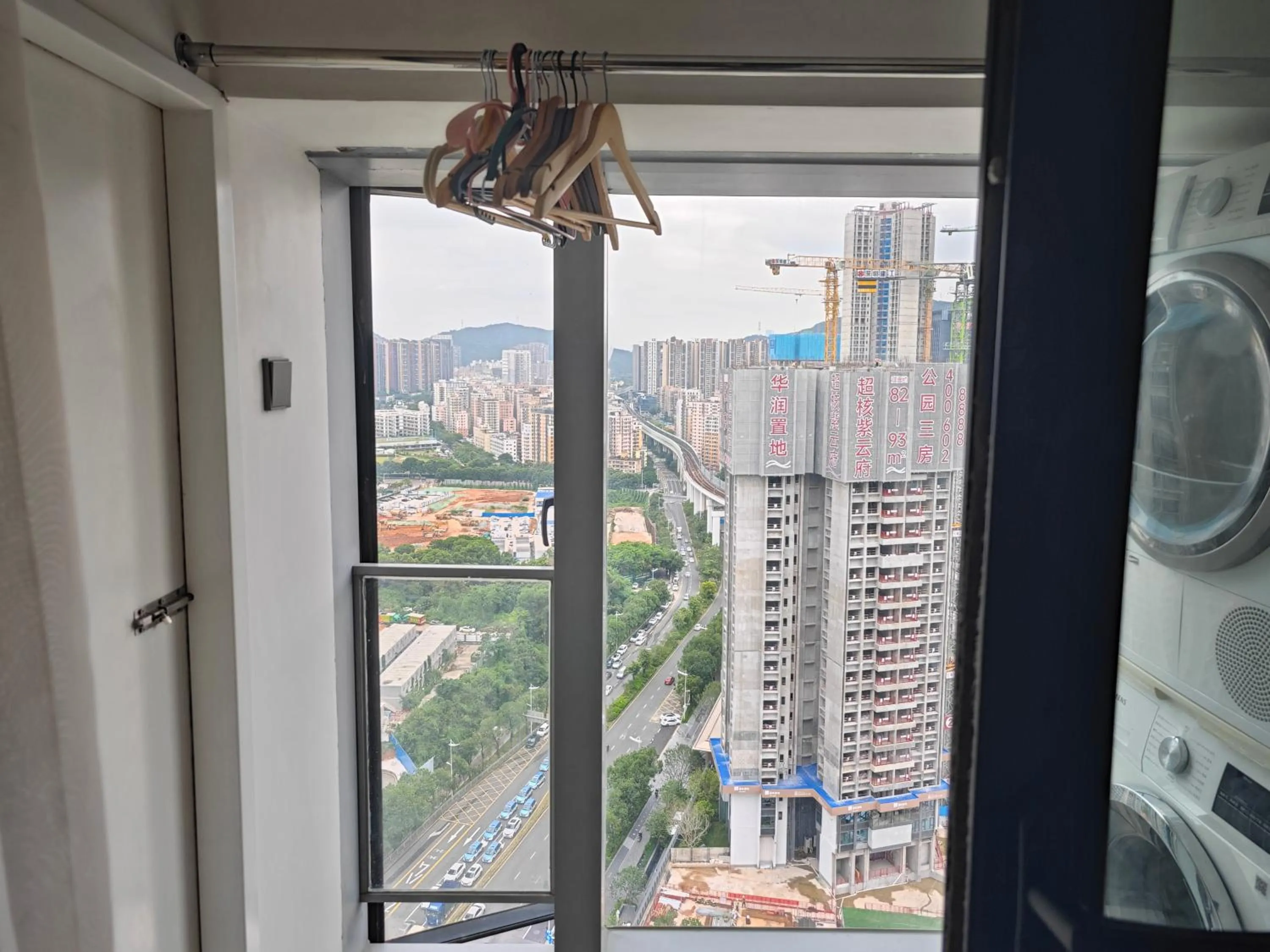 City view in Xinghe Times Apartment - Shenzhen North Railway Station