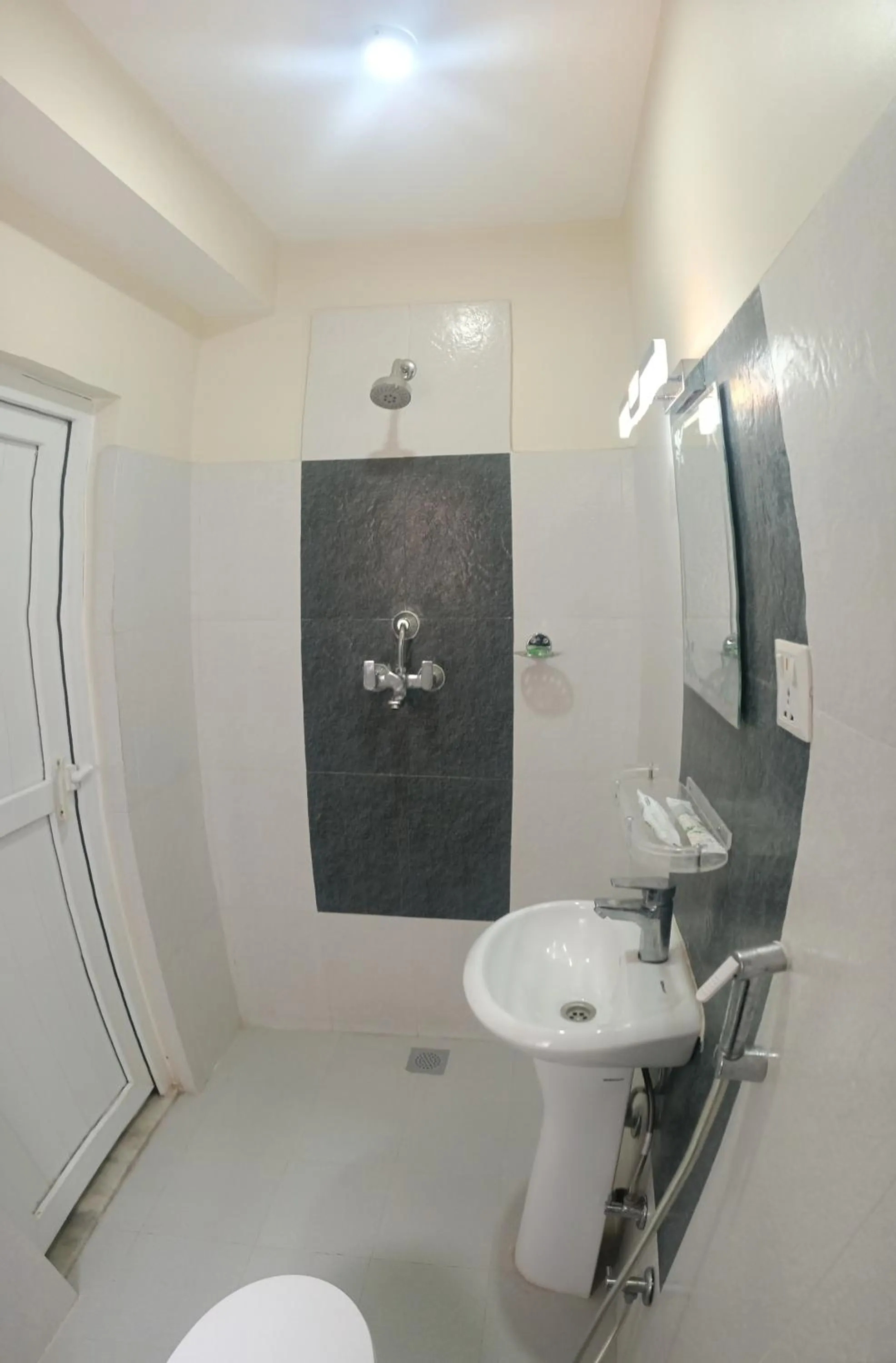 Shower in Hotel Down To Earth