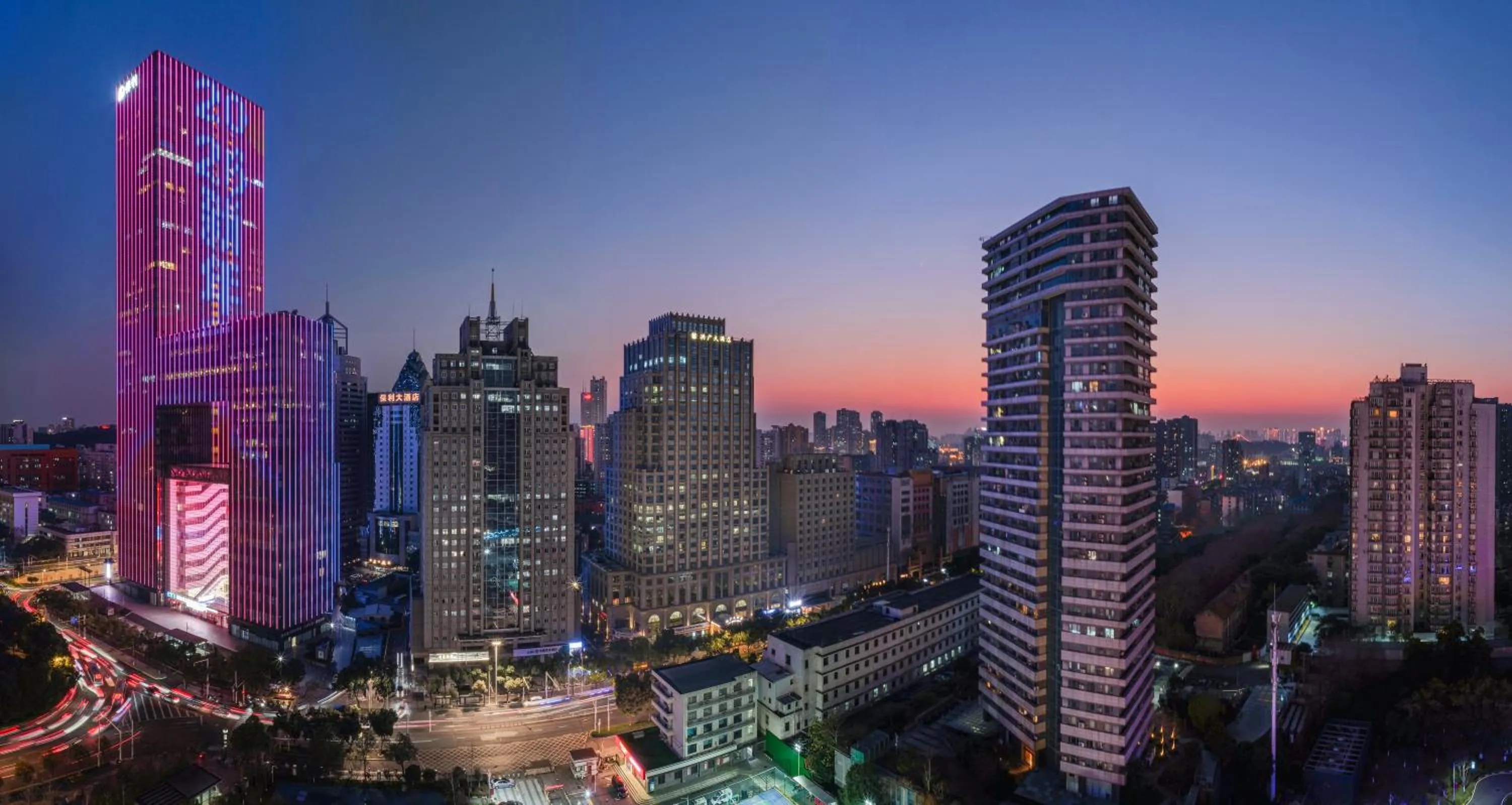 Property building in Wuhan Hongguang Hotel