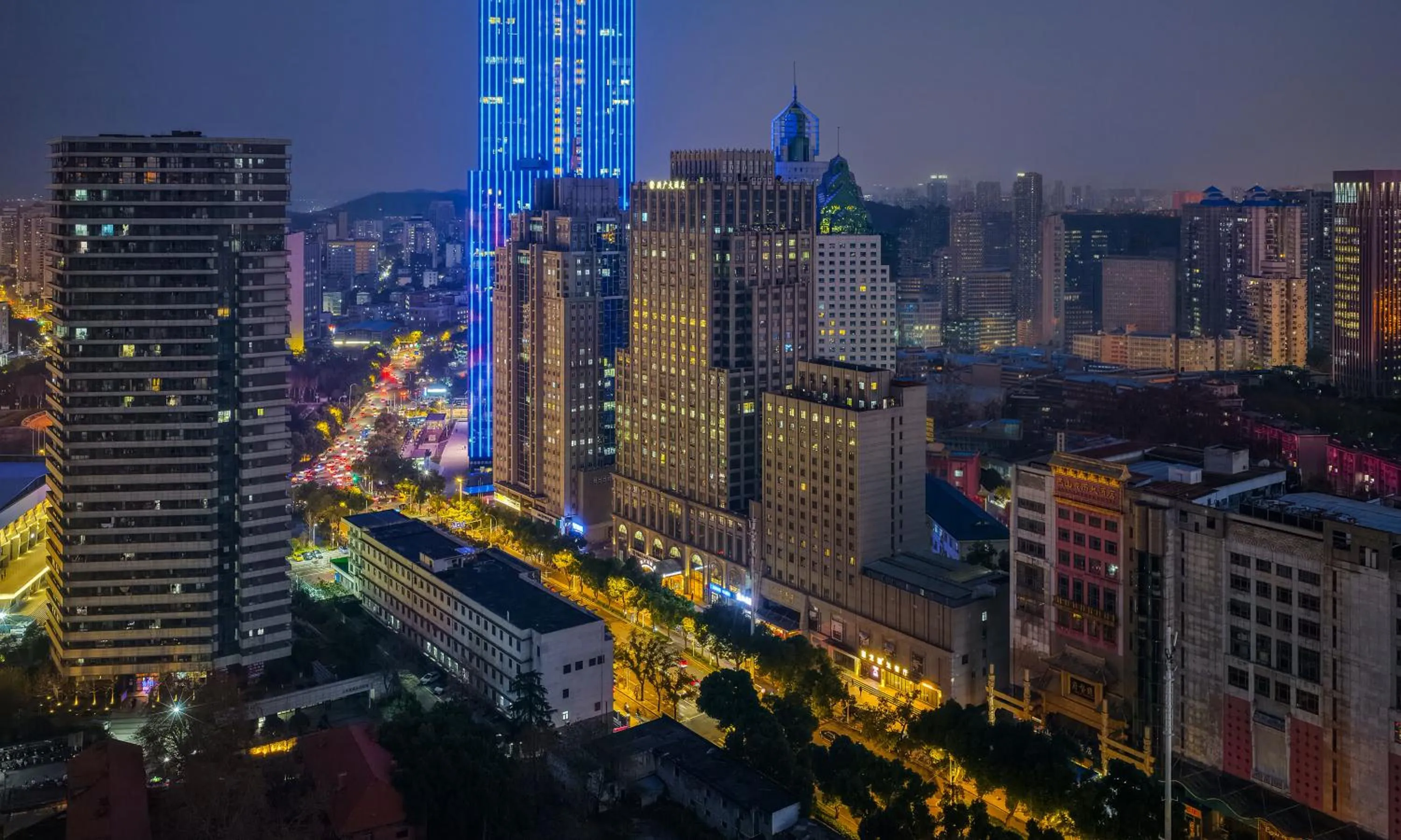 Property building in Wuhan Hongguang Hotel