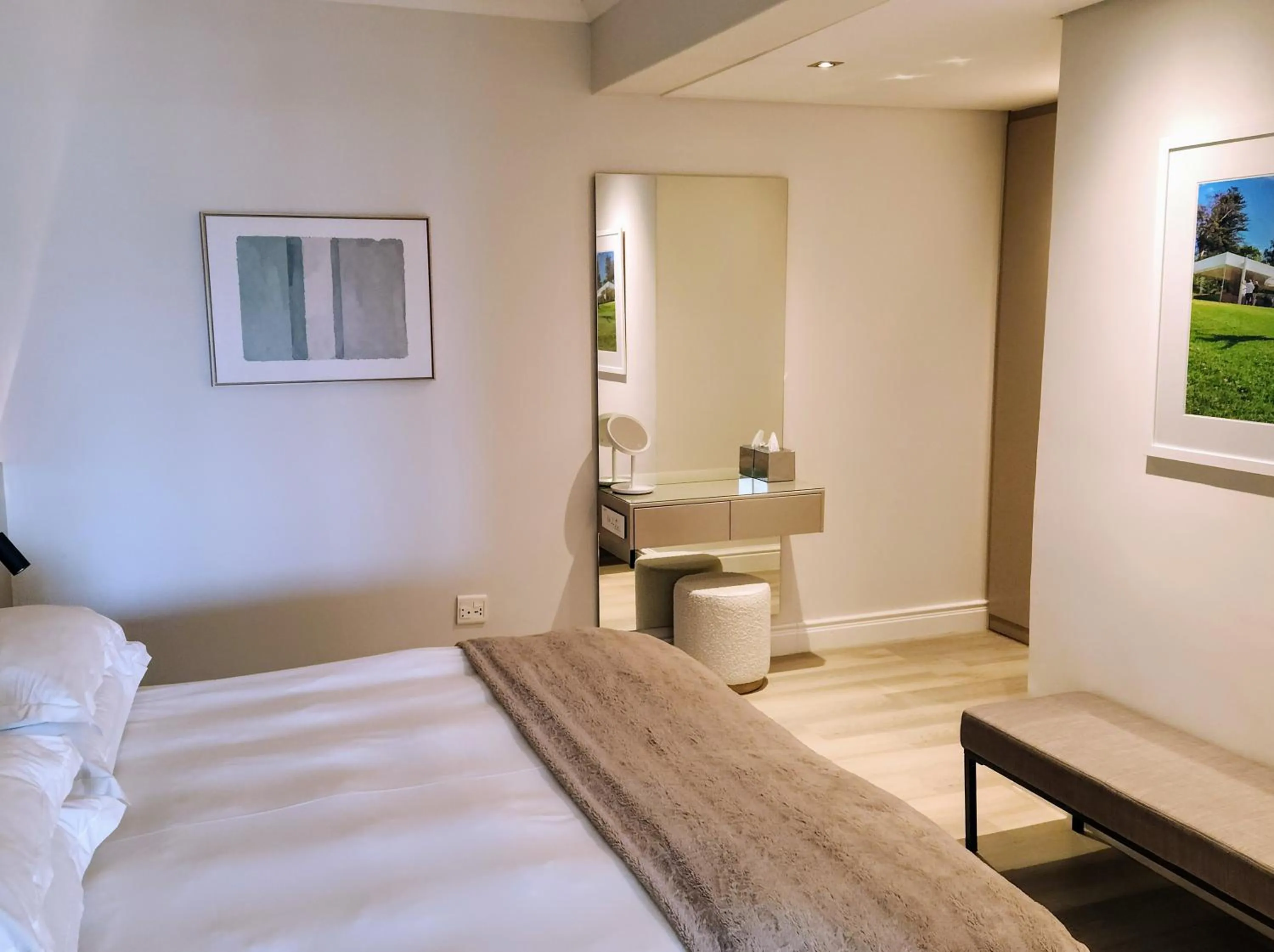 Bedroom in Blue Views Studio Apartments