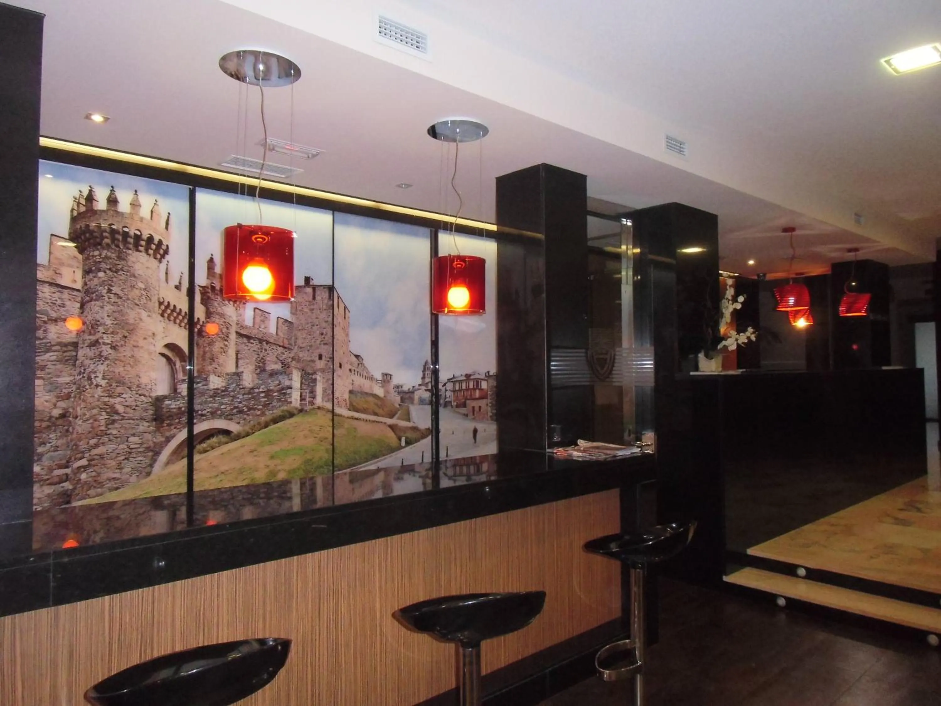 Lounge or bar in Area de Servicio Villamartín