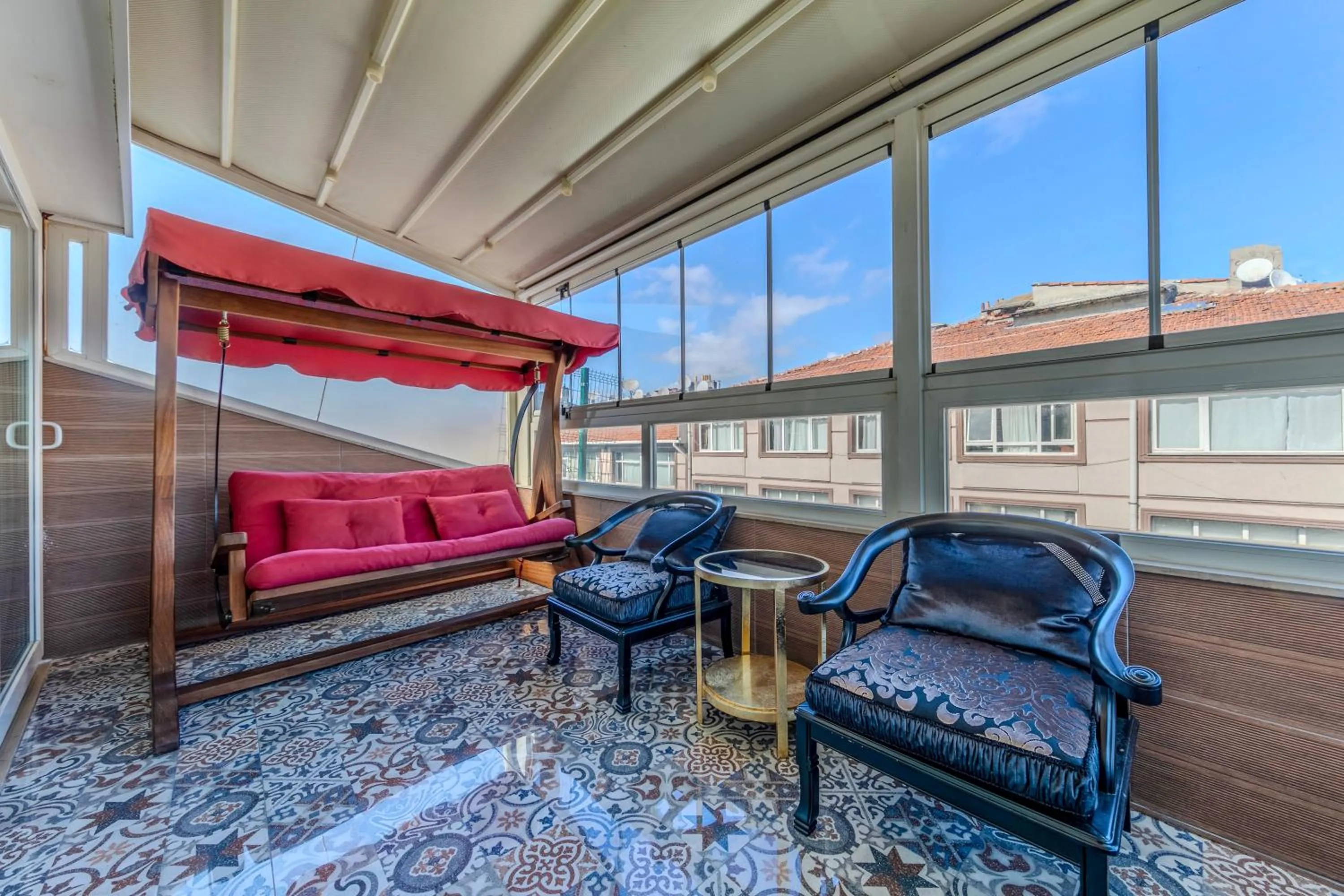 Patio in Lemis Suite Istanbul