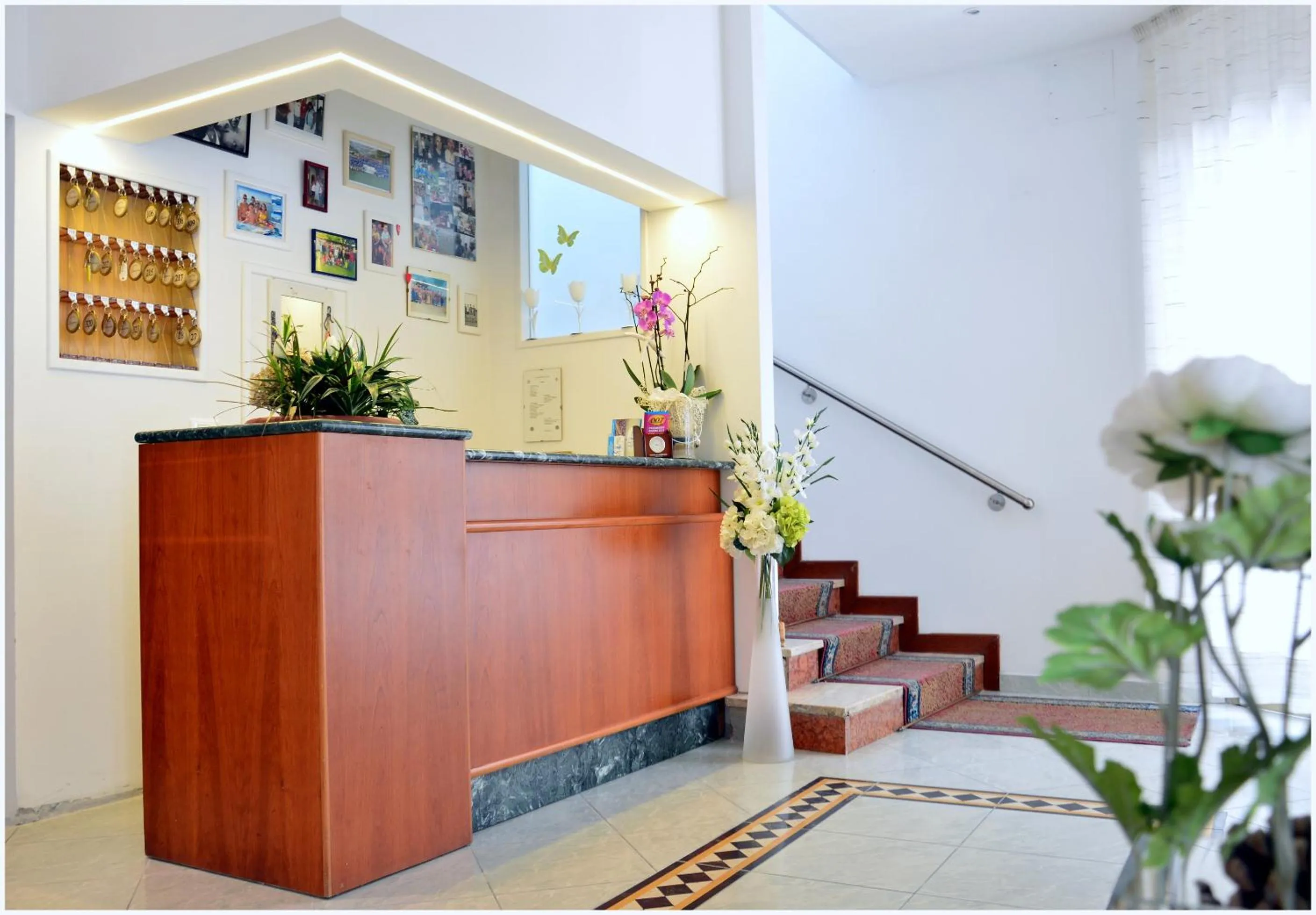 Lobby or reception in Hotel Luana