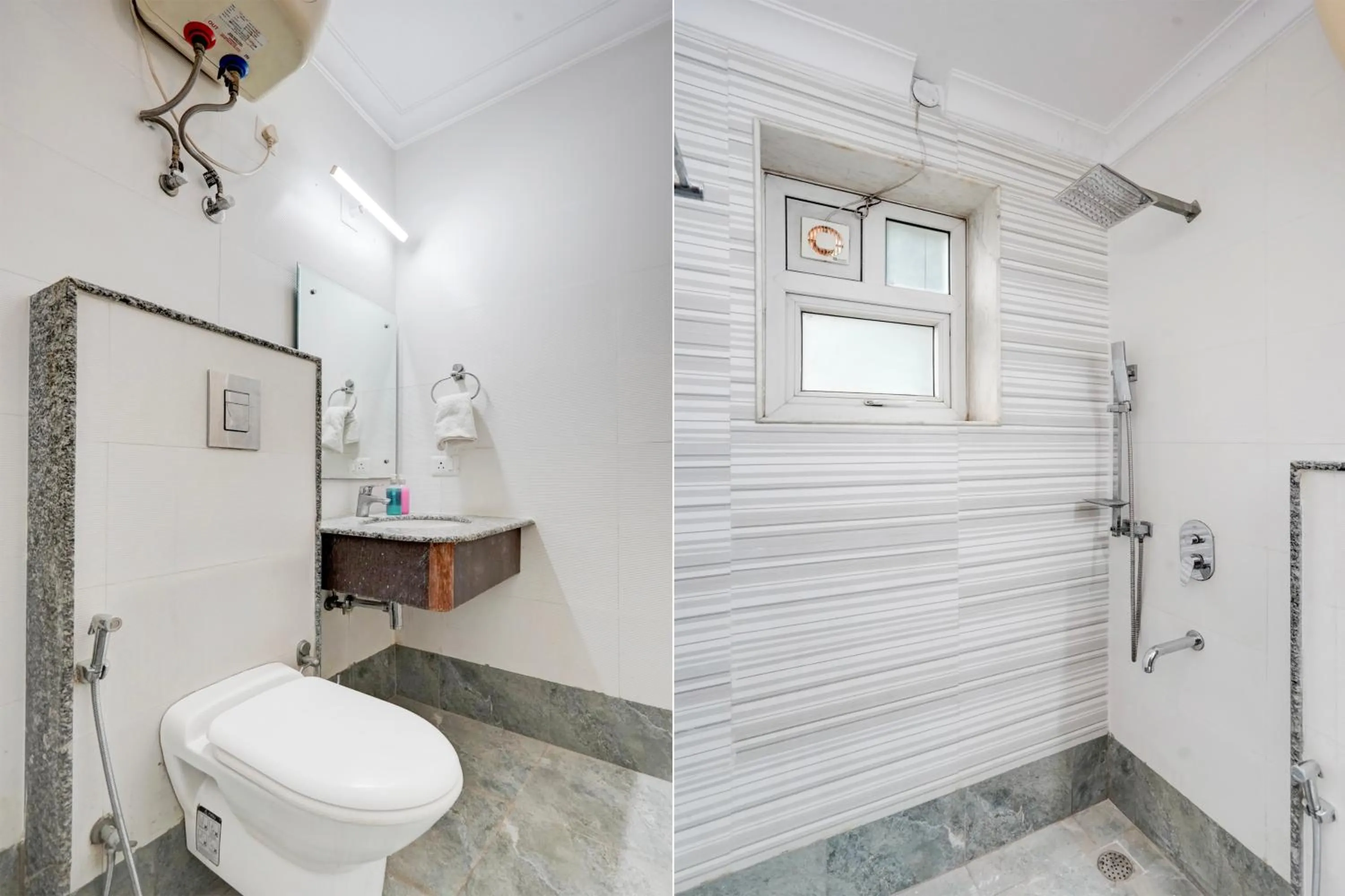 Toilet in The Byke Express Medicity Near Medanta