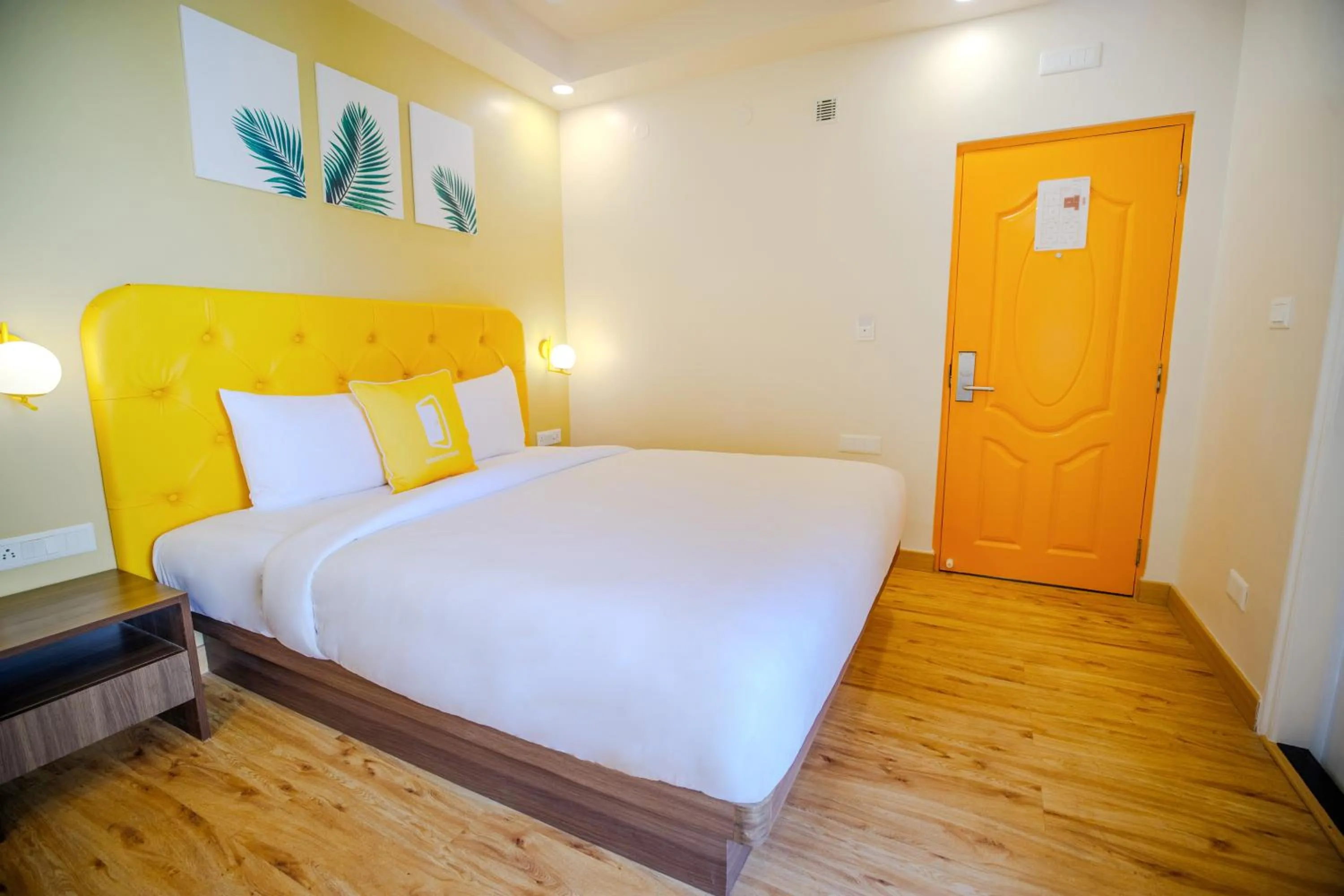 Bedroom, Bed in Bloom Hotel - HAL Old Airport Rd