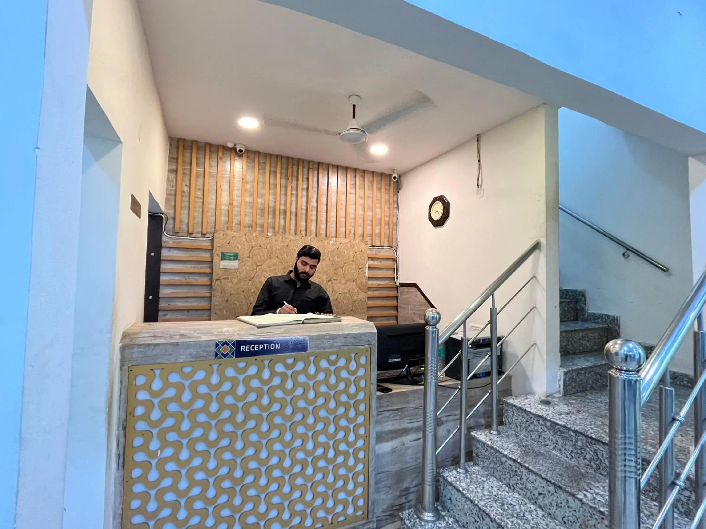 Lobby or reception in Hotel The Benz Lobby or reception in Hotel The Benz