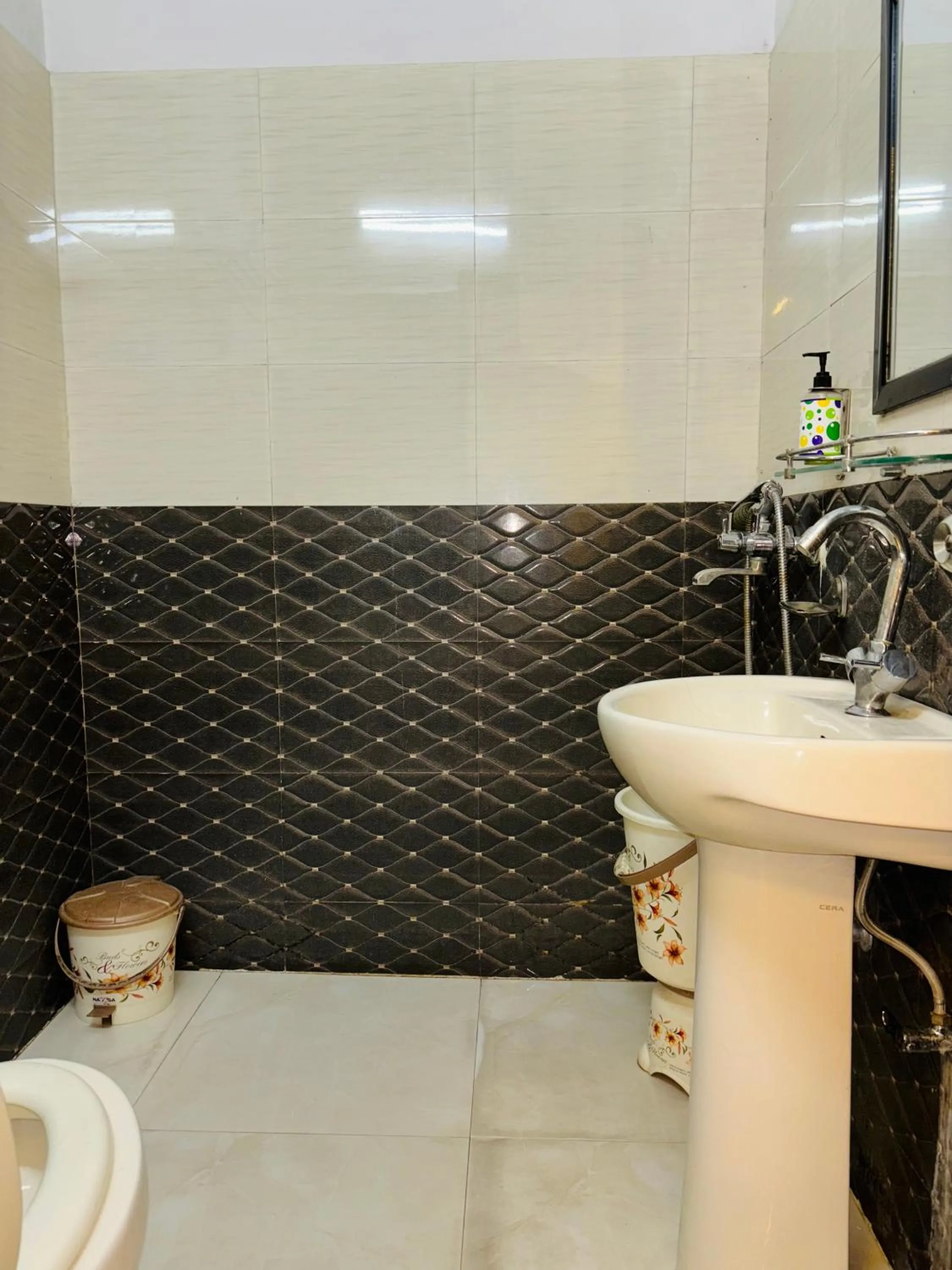 Bathroom in Hotel The Benz