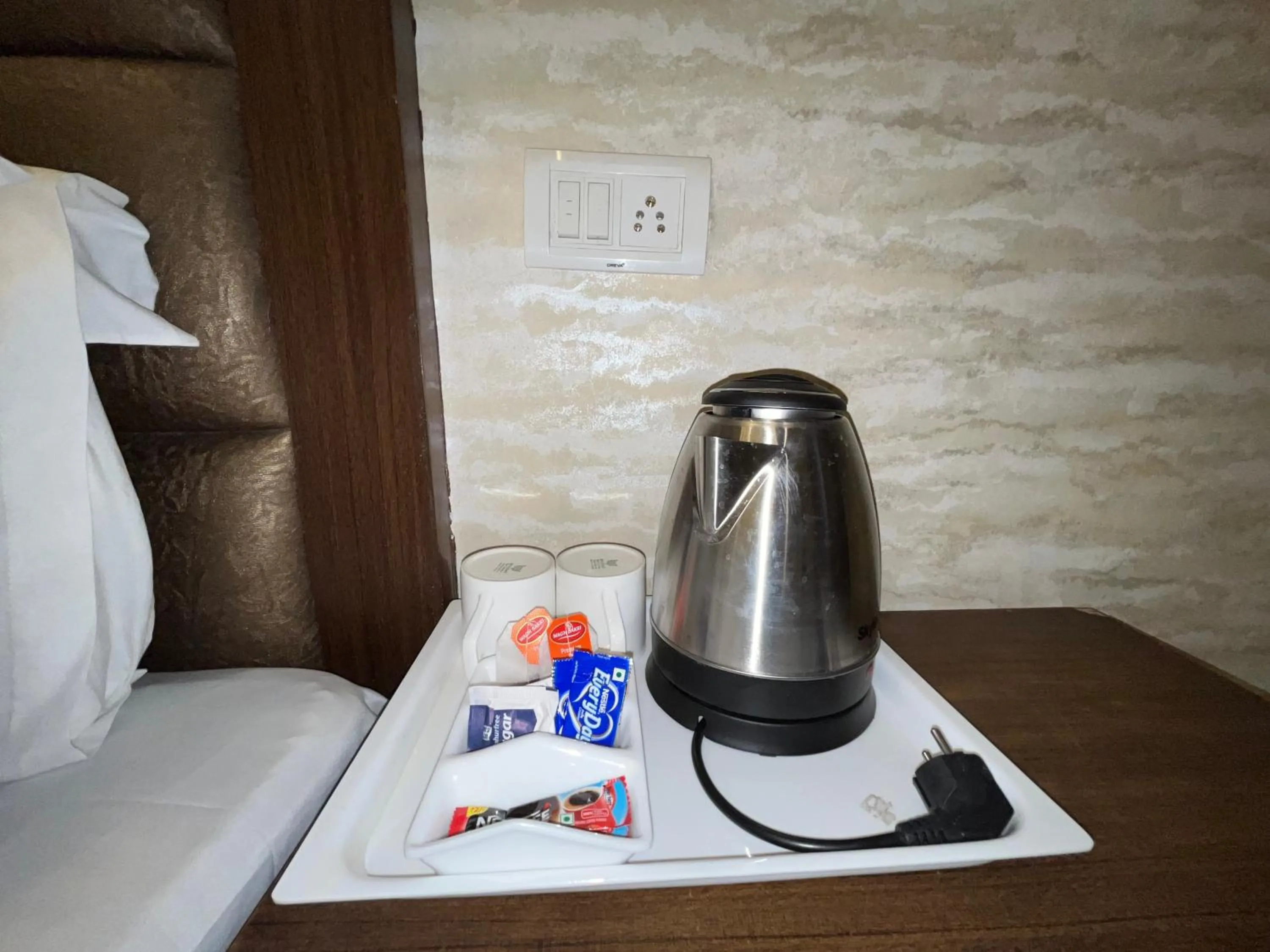Coffee/tea facilities in Hotel The Benz