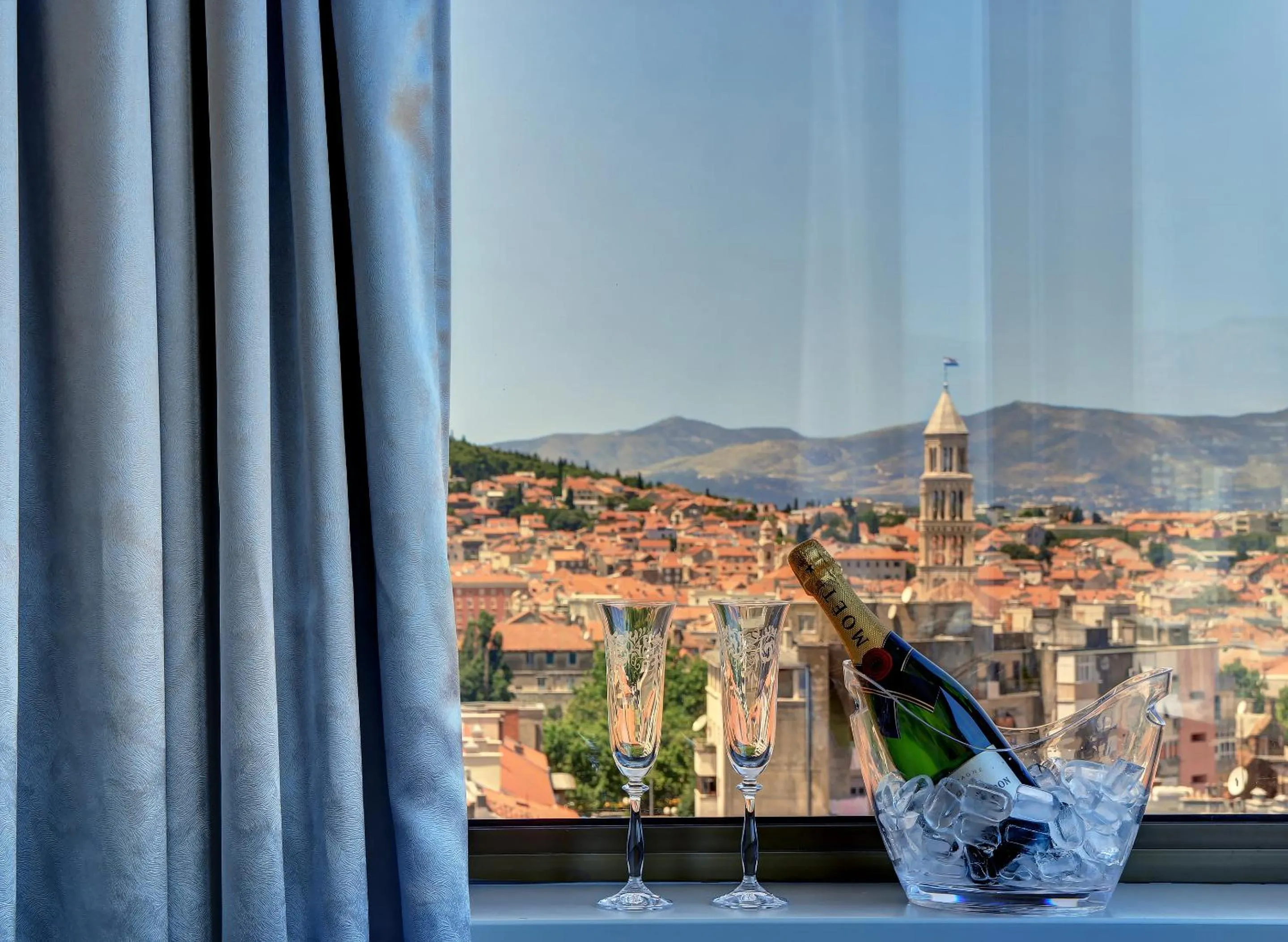 City view in The View Luxury Rooms