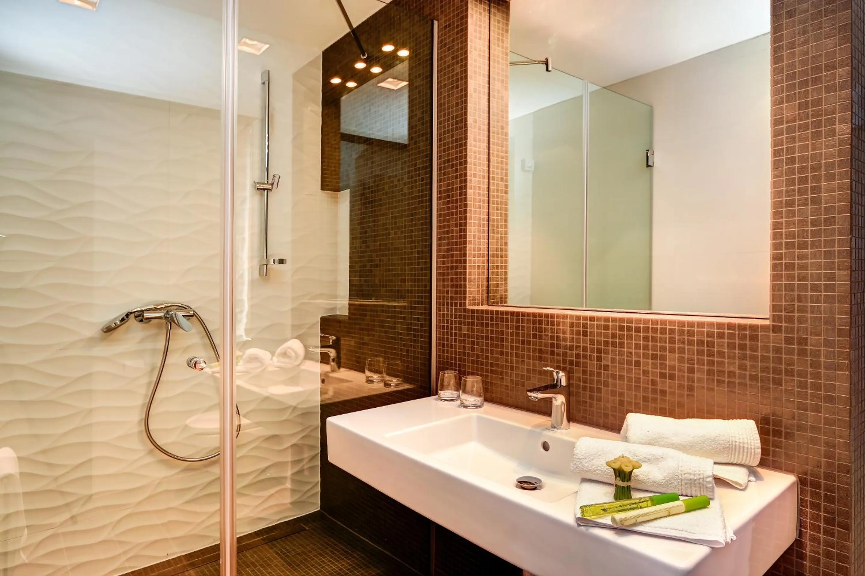 Bathroom in The View Luxury Rooms