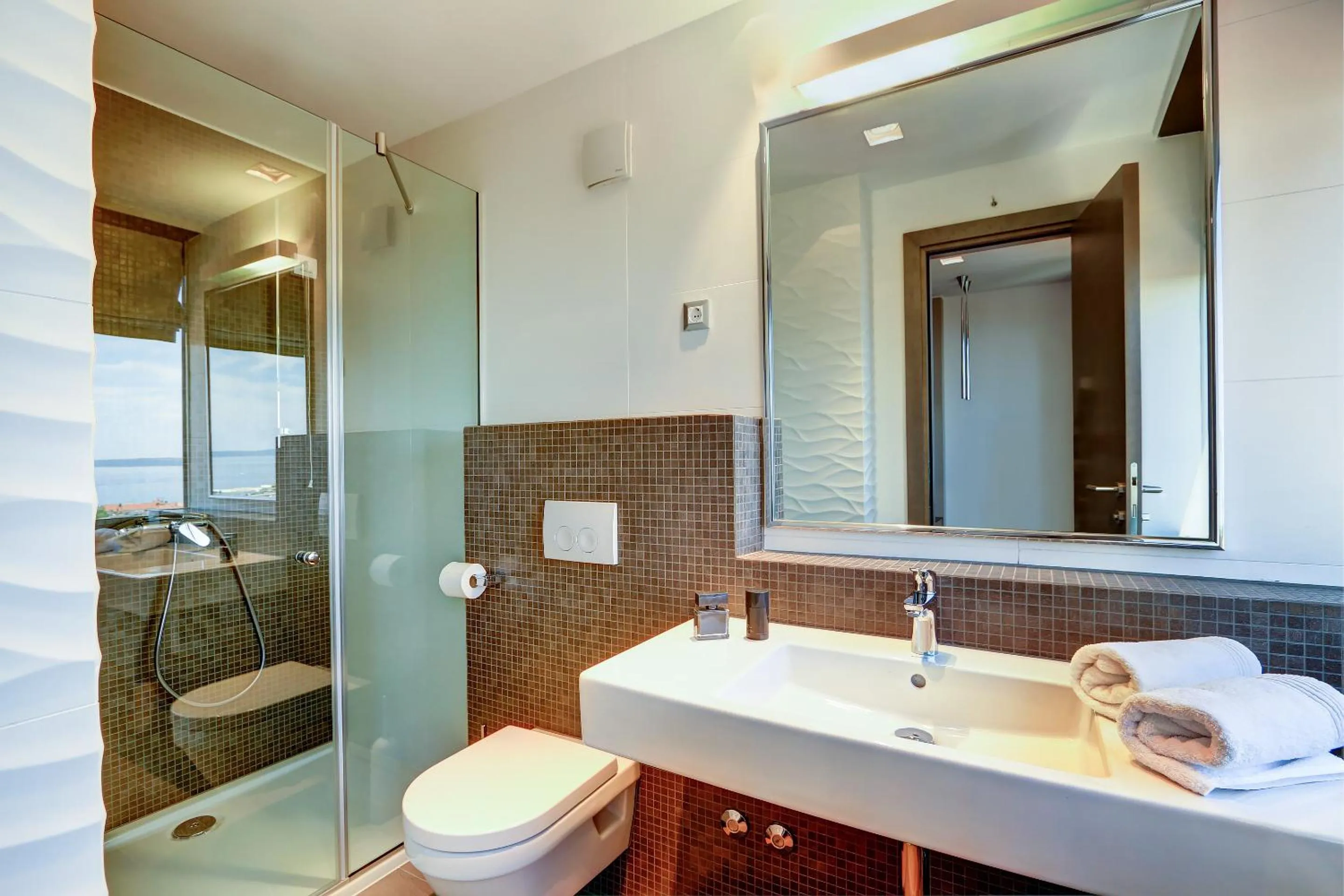 Bathroom in The View Luxury Rooms