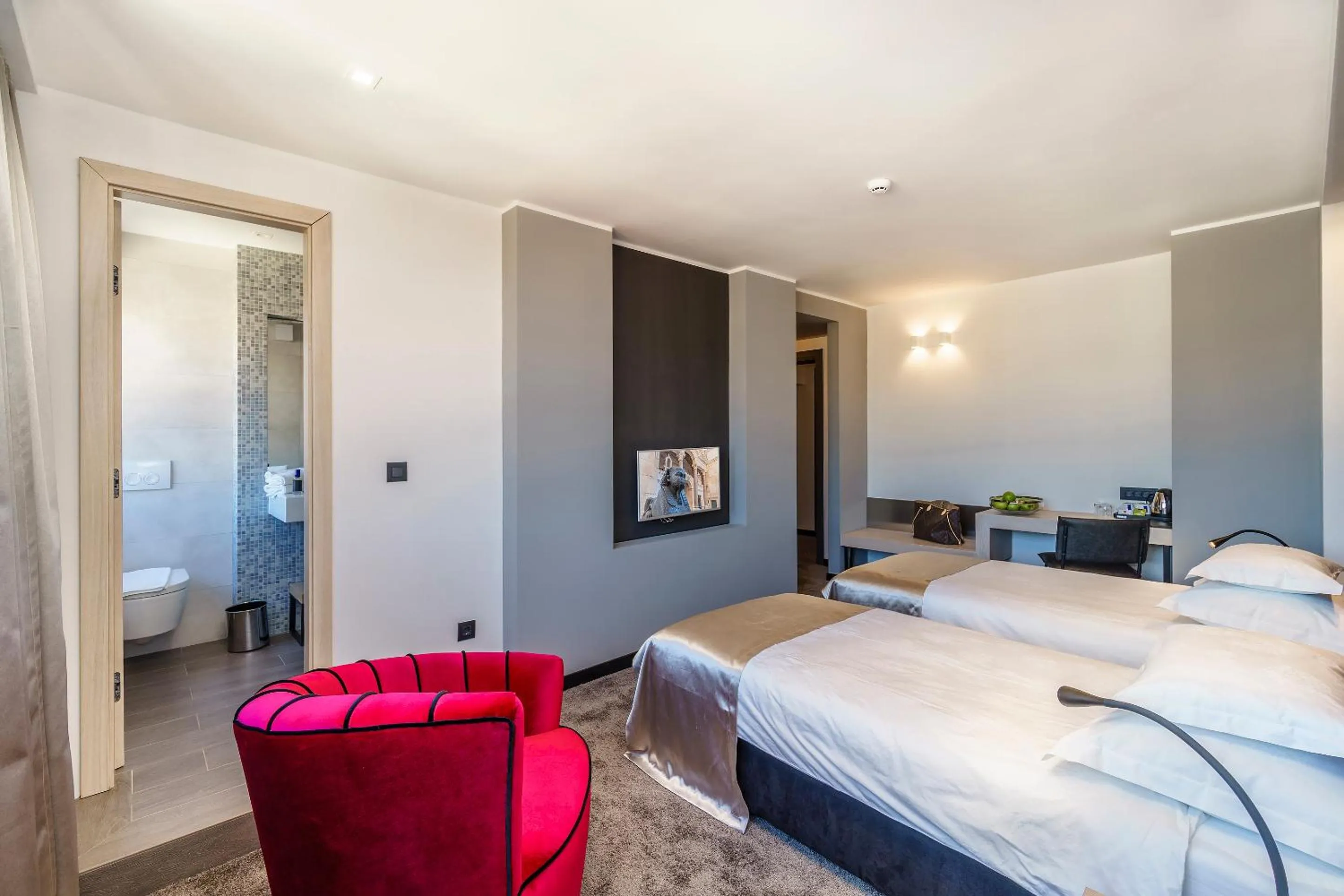 Bed in The View Luxury Rooms