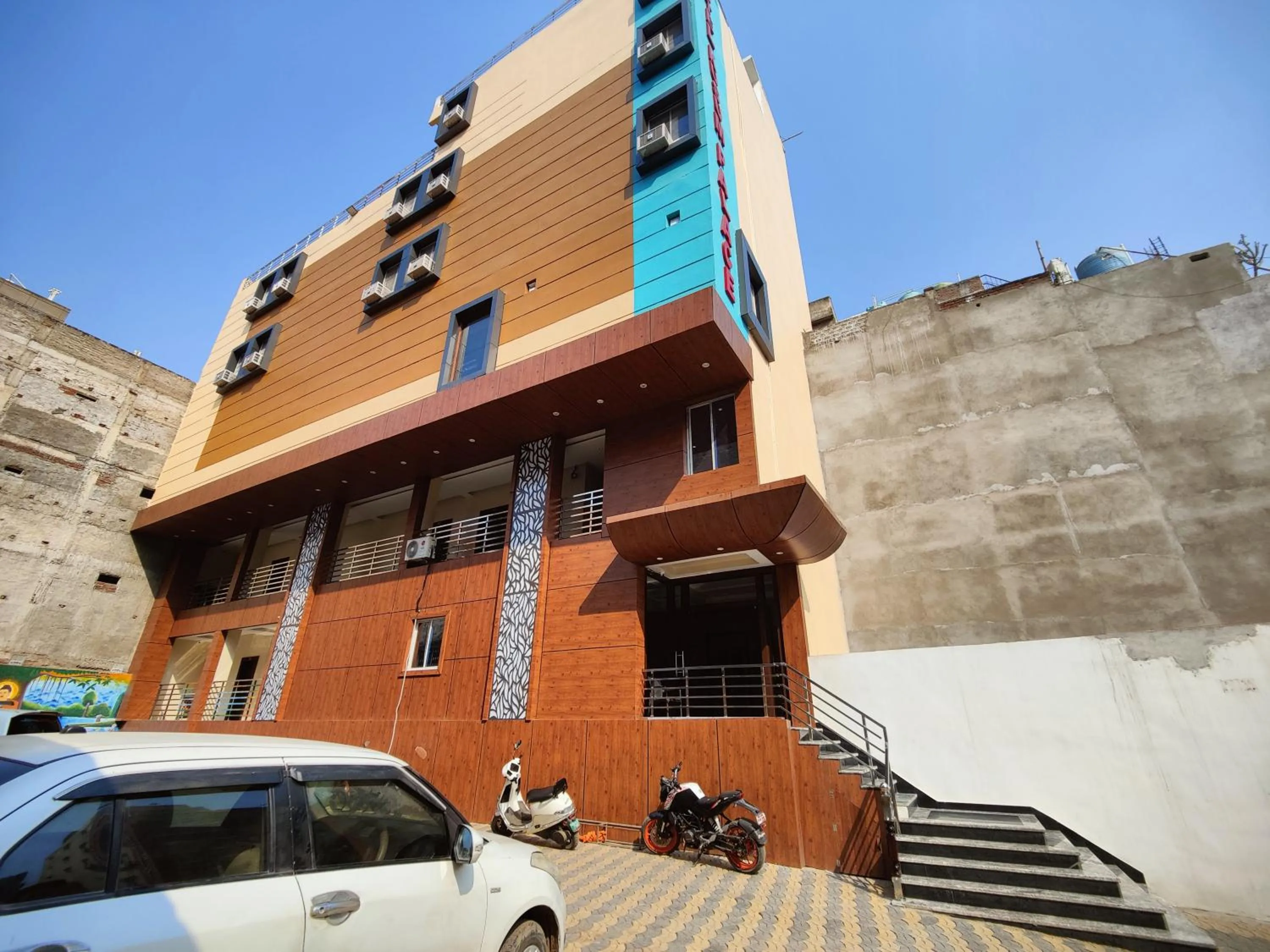 Property building in Hotel Kusum Palace