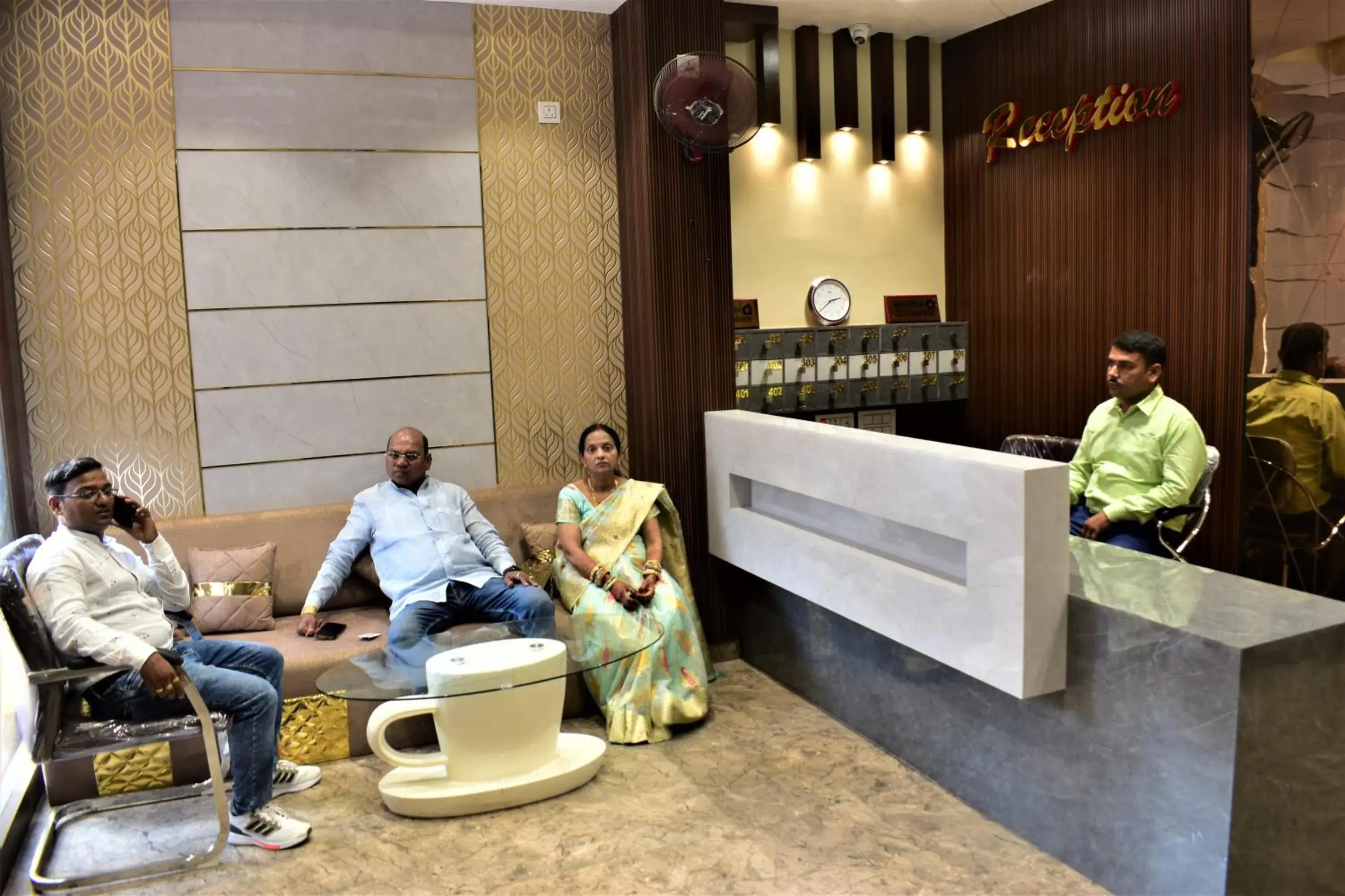 Lobby or reception in Hotel Kusum Palace Lobby or reception in Hotel Kusum Palace