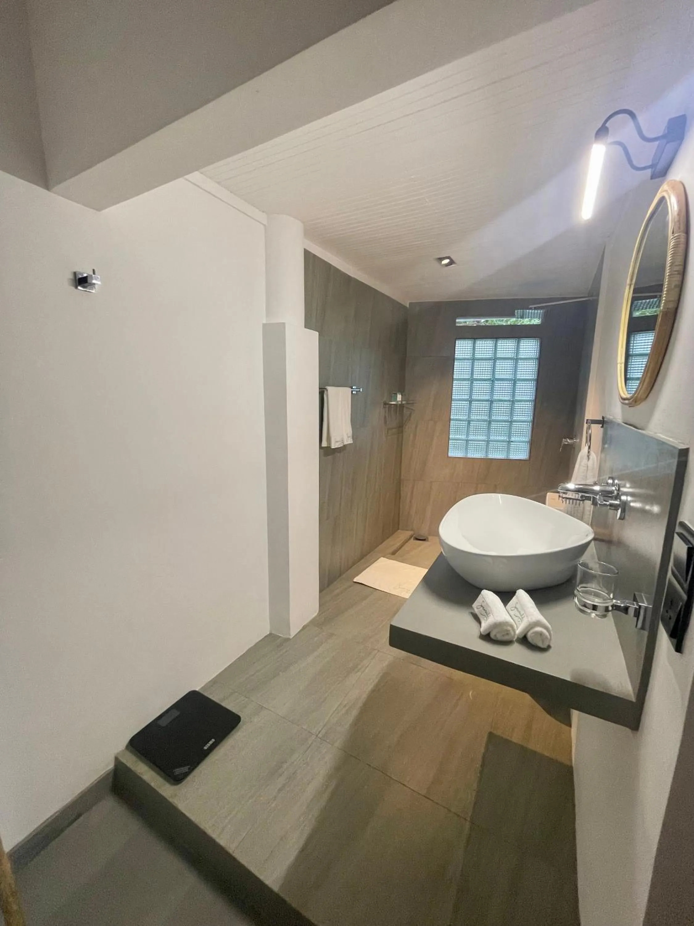 Bathroom, Bed in Casa Smeralda