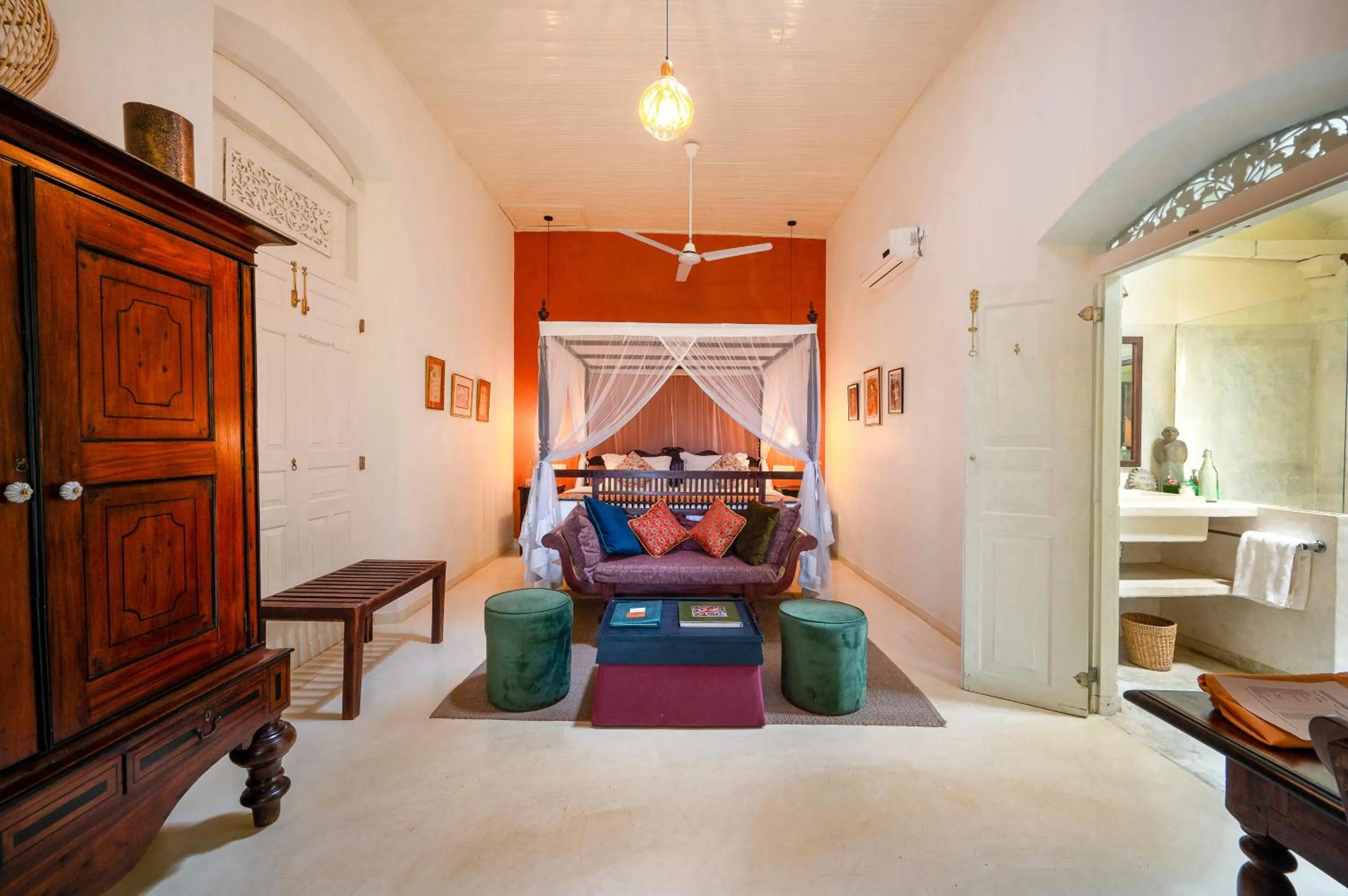 Bed in The Sun House