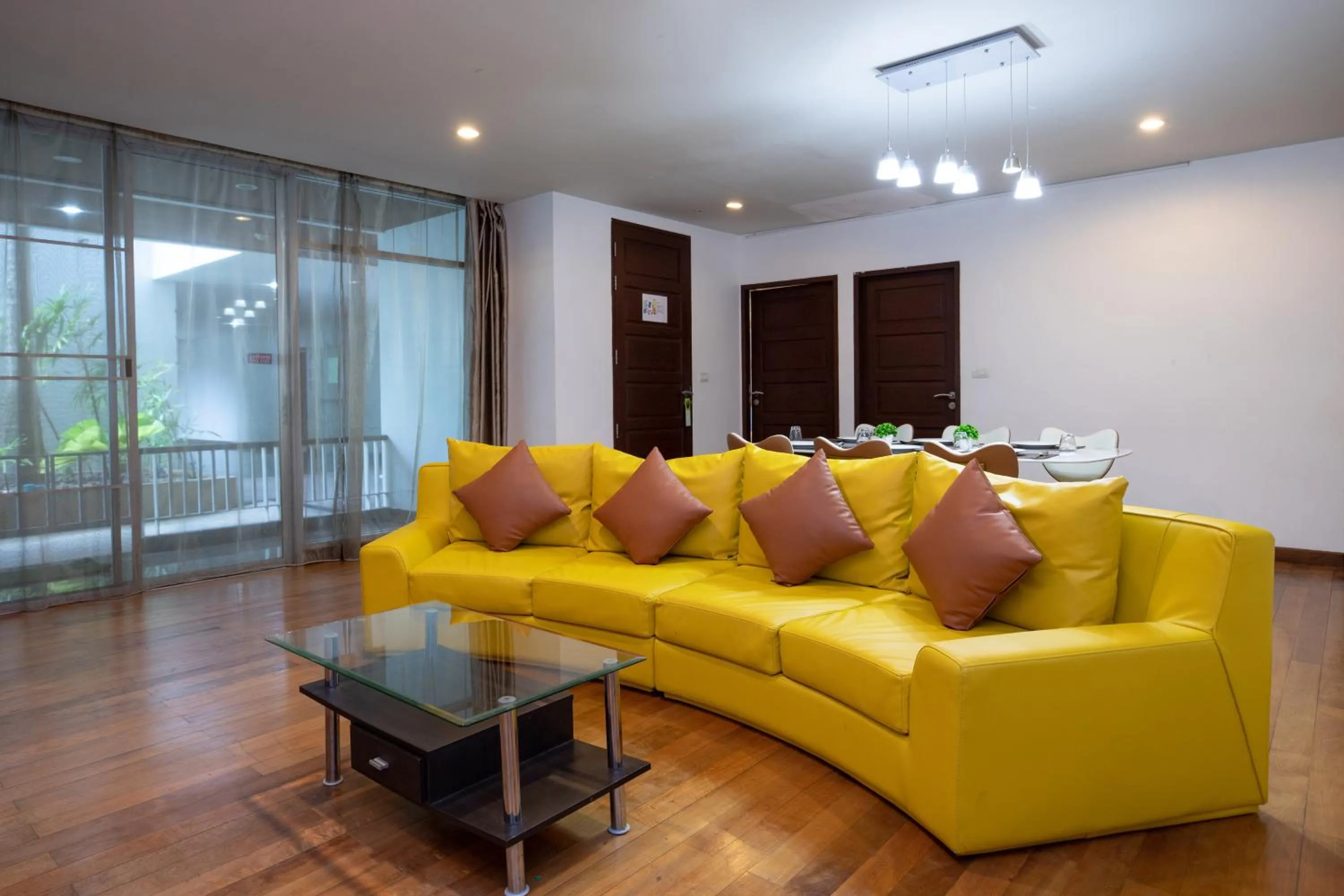 Living room in iCheck inn Residences Patong