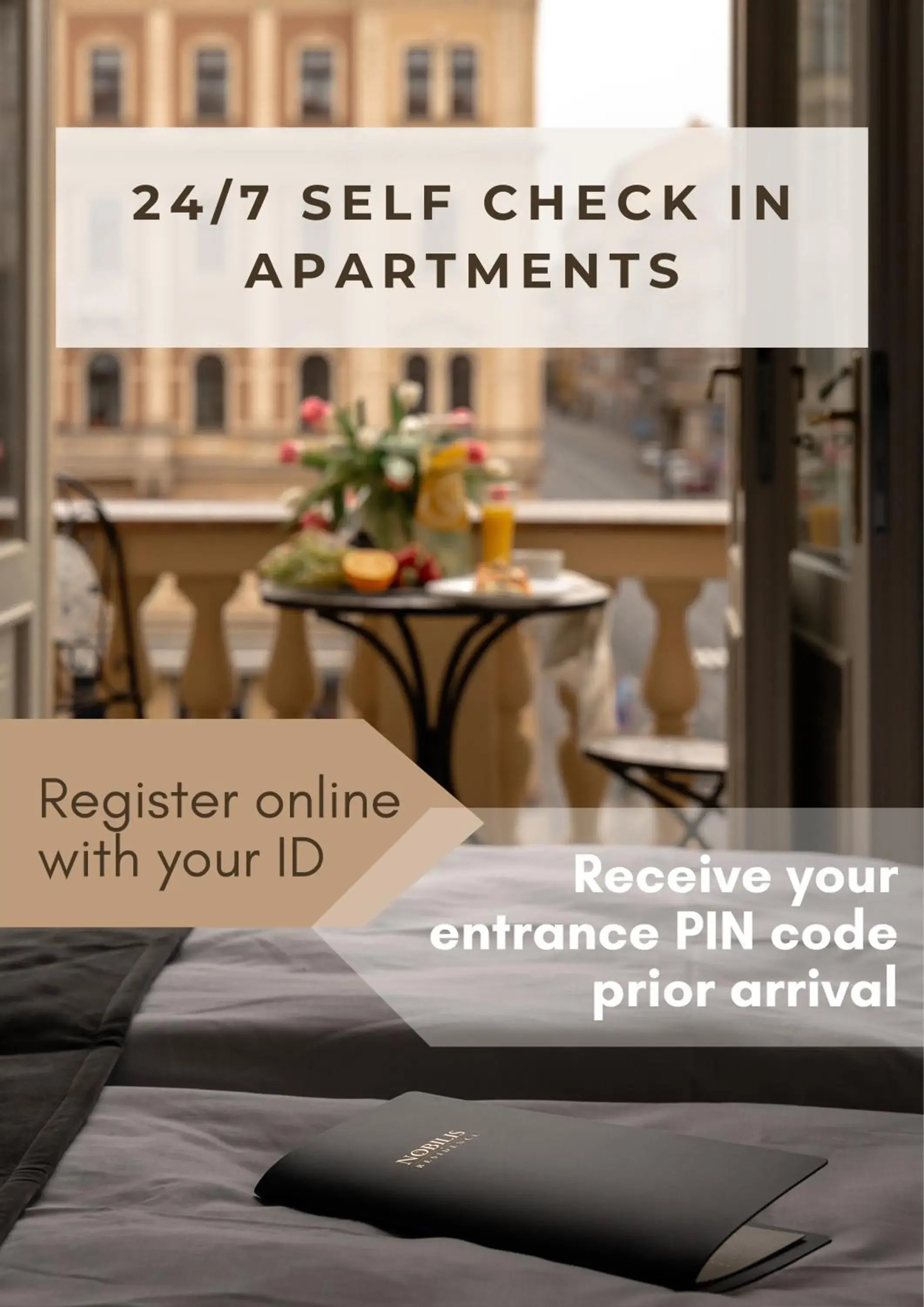 SUPERIOR Apartment with balcony and square view in NOBILIS RESIDENCE SUPERIOR Apartment with balcony and square view in NOBILIS RESIDENCE