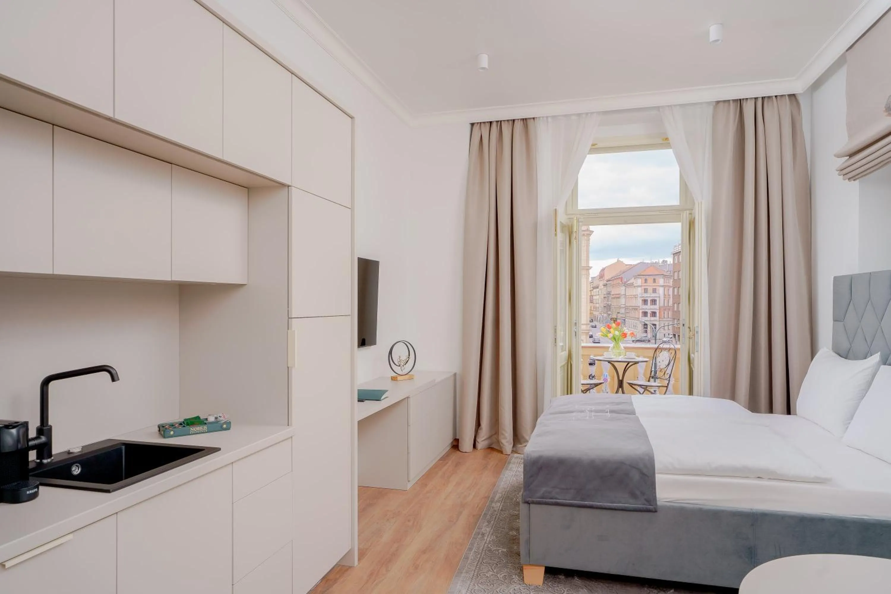 Bed in NOBILIS RESIDENCE